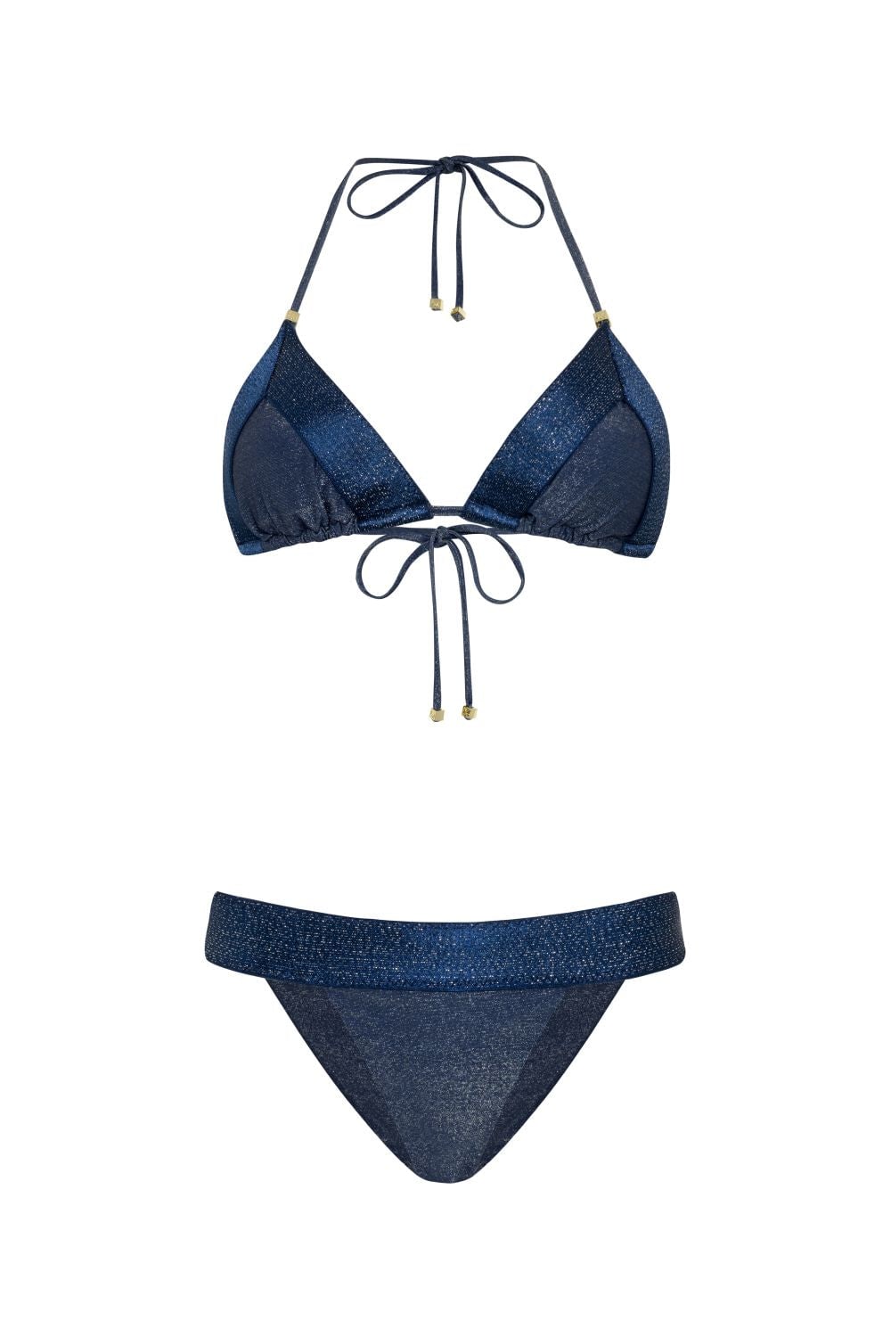 Leyla Maya Women's Blue Sevi Bikini Set - Navy In Blue