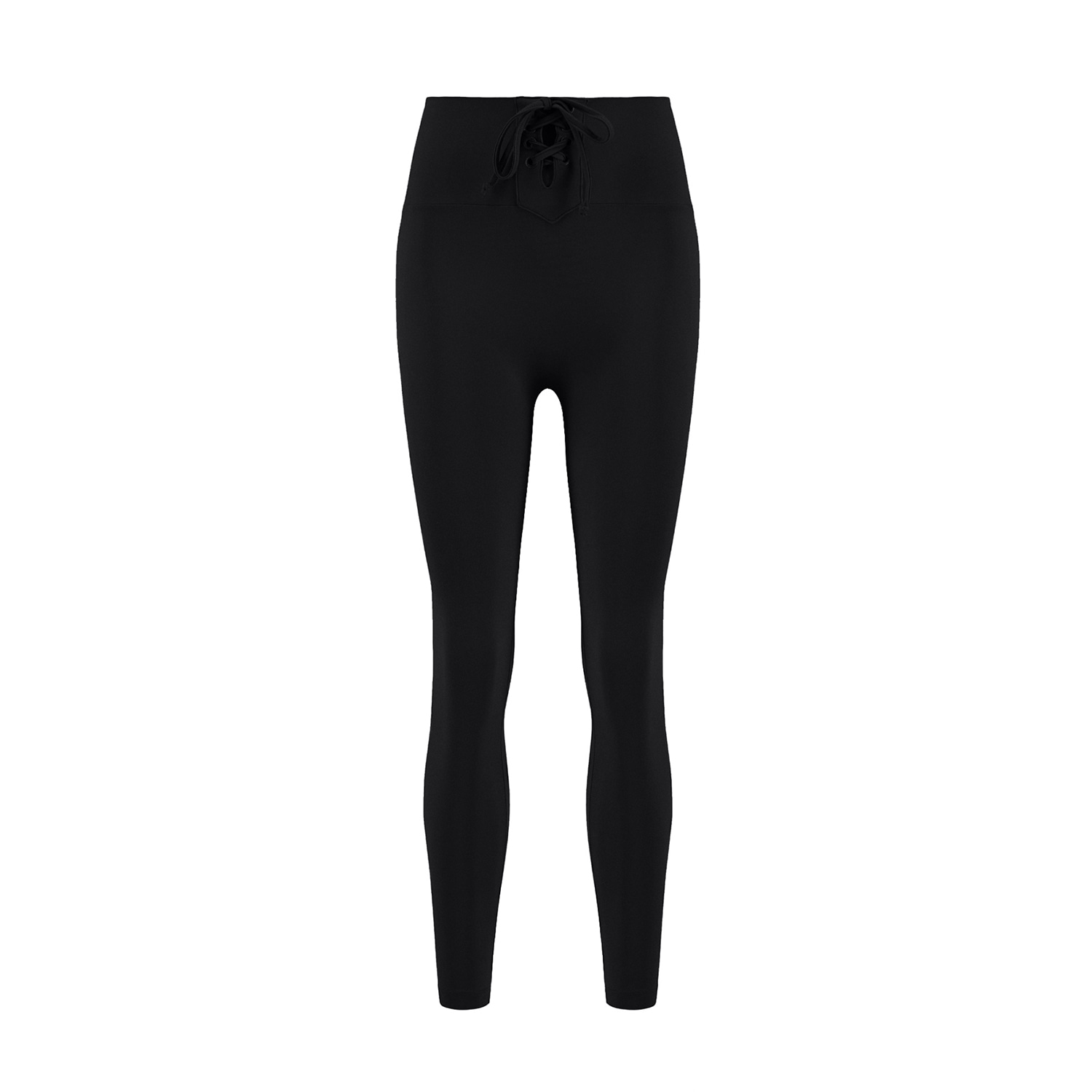 Yes Flâneuse Women's Marcela Leggings With Waist Drawstrings Black Beauty In Black
