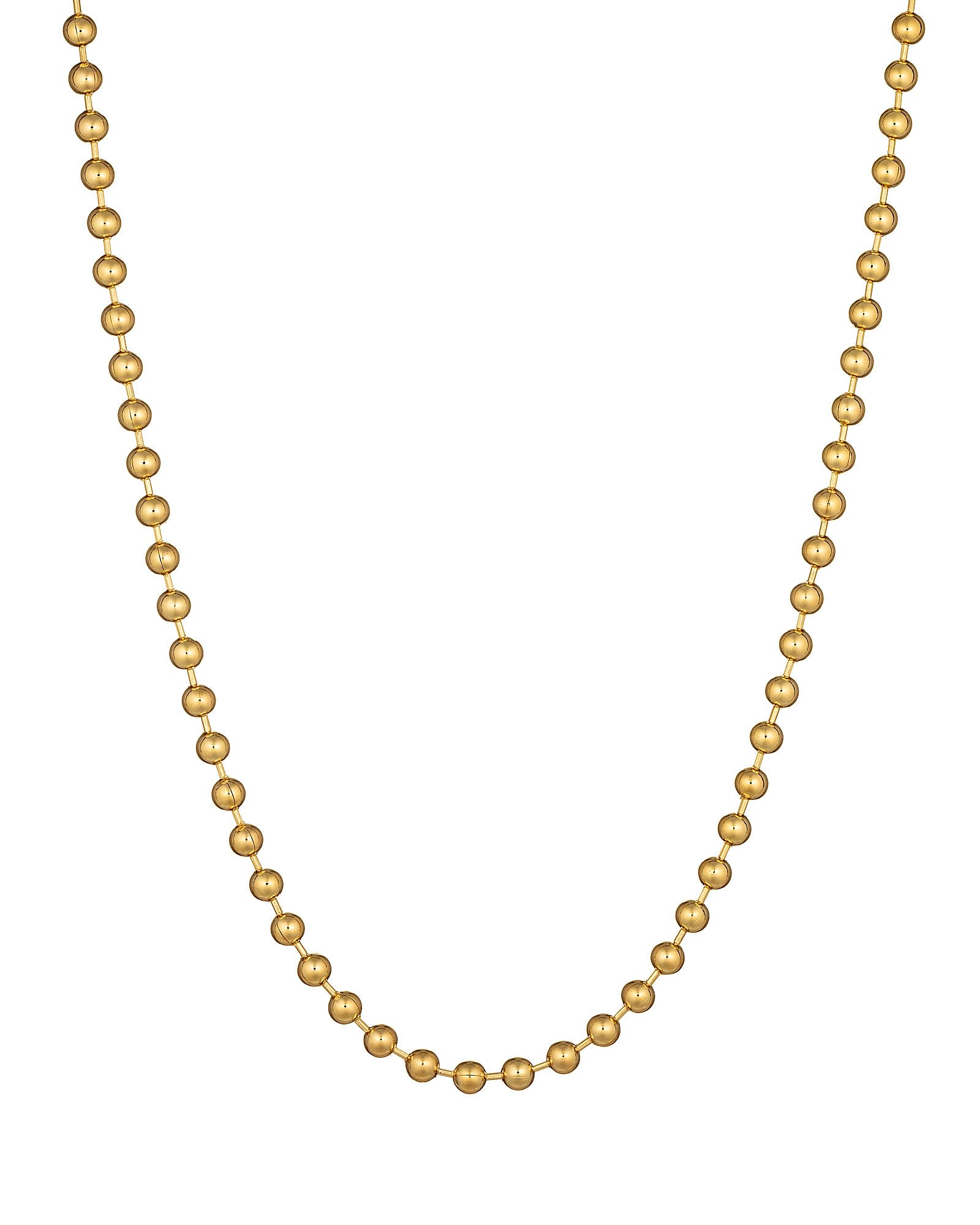 Women’s Gold New! Ball Chain Necklace Crystals and Co