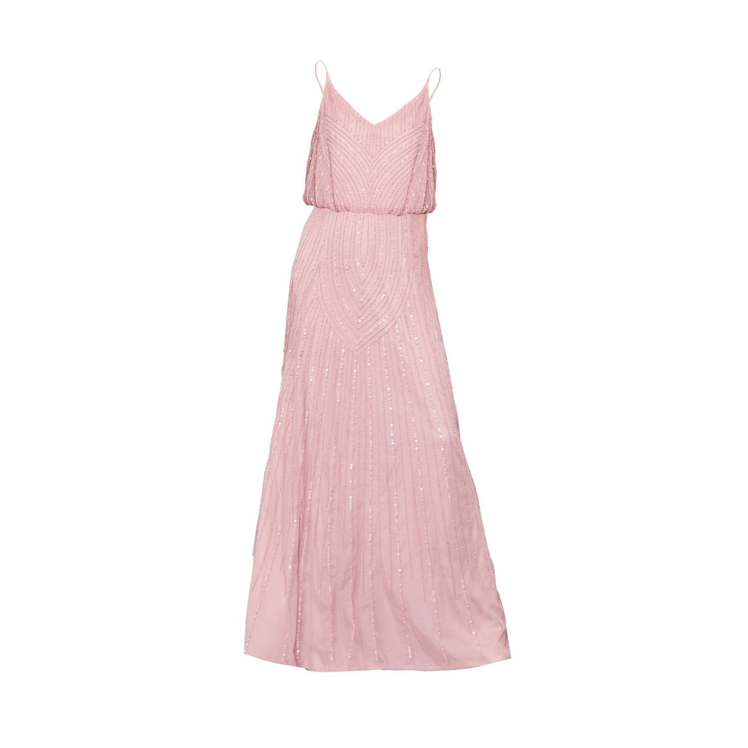 Ceylan Bcn Women's Pink / Purple Aymara Maxi Dress Baby Pink In Pink/purple