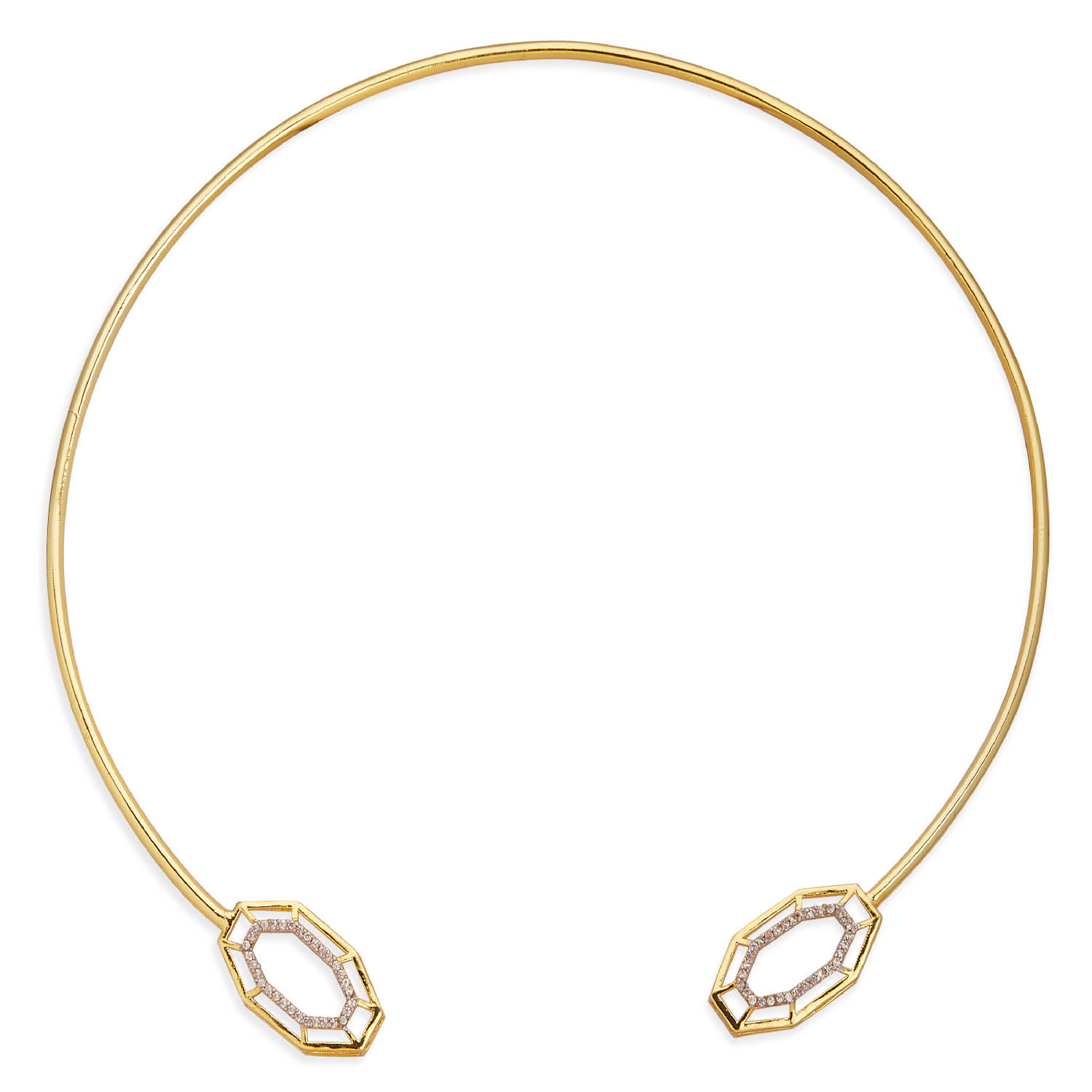 Women’s Gold / Silver Gold Fana Choker Dhwani Bansal