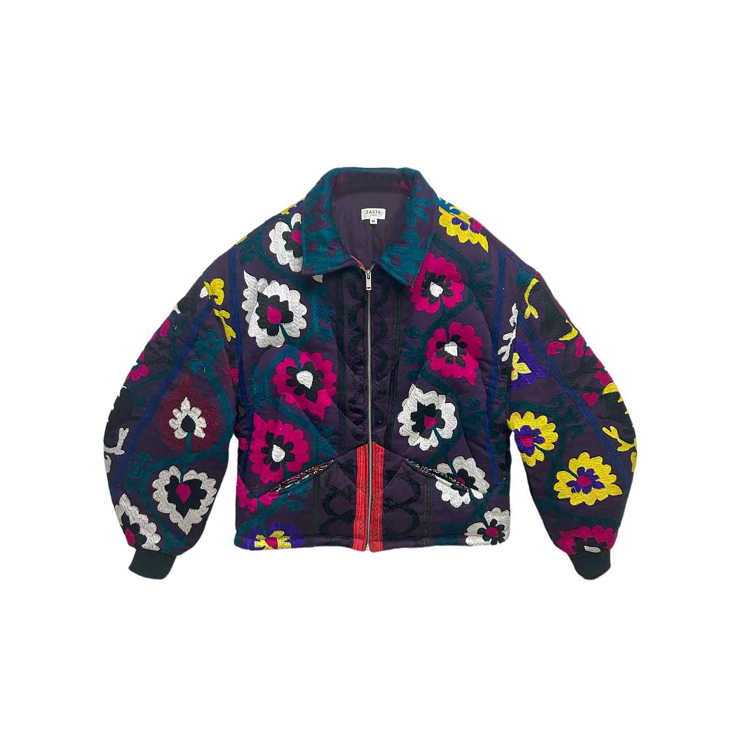 Zasta Studio Men's Unknown Tapestries Cotton Blend Bomber Medium