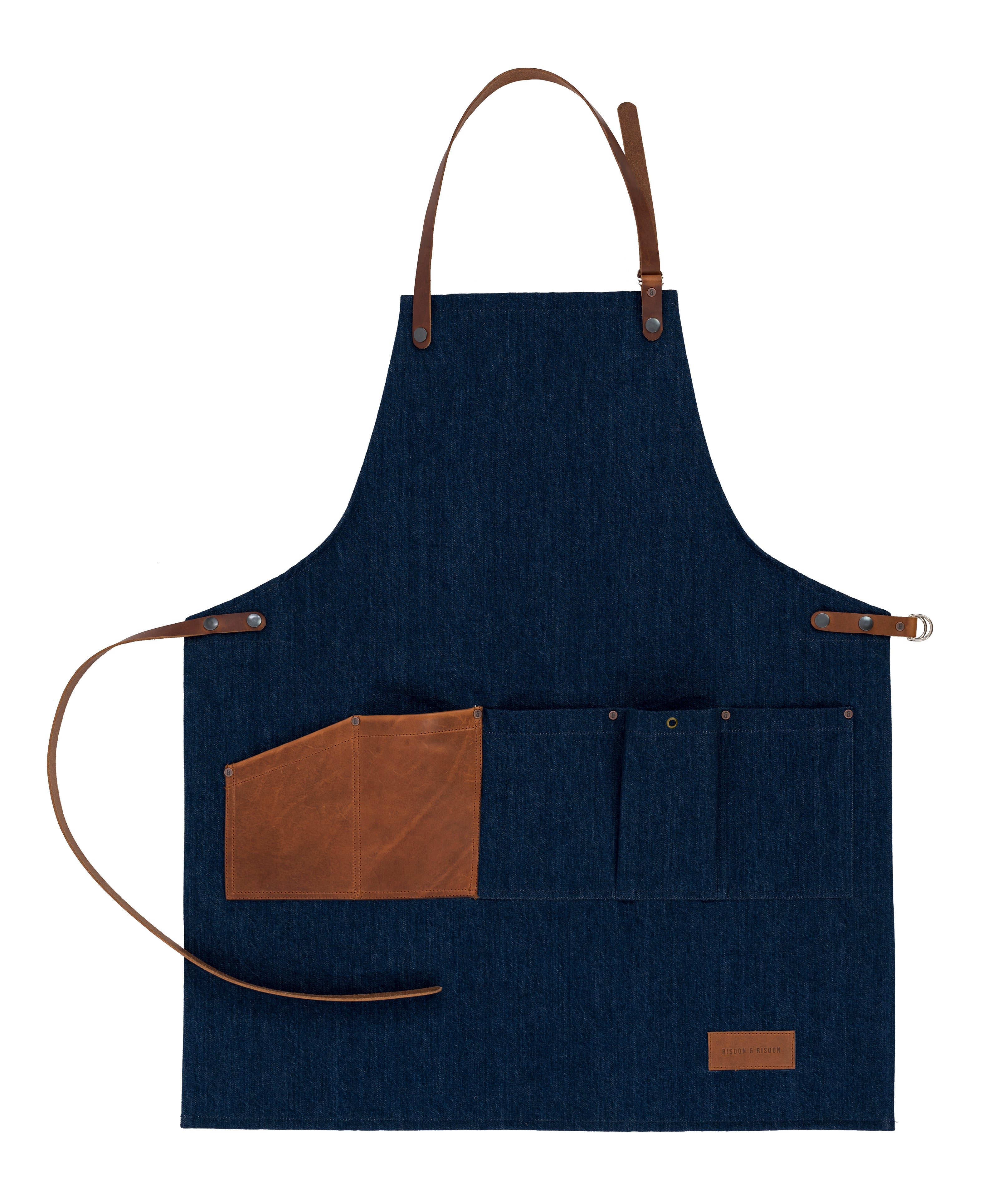 Blue Gardener’s Canvas Or Denim Apron - Denim One Size Risdon & Risdon