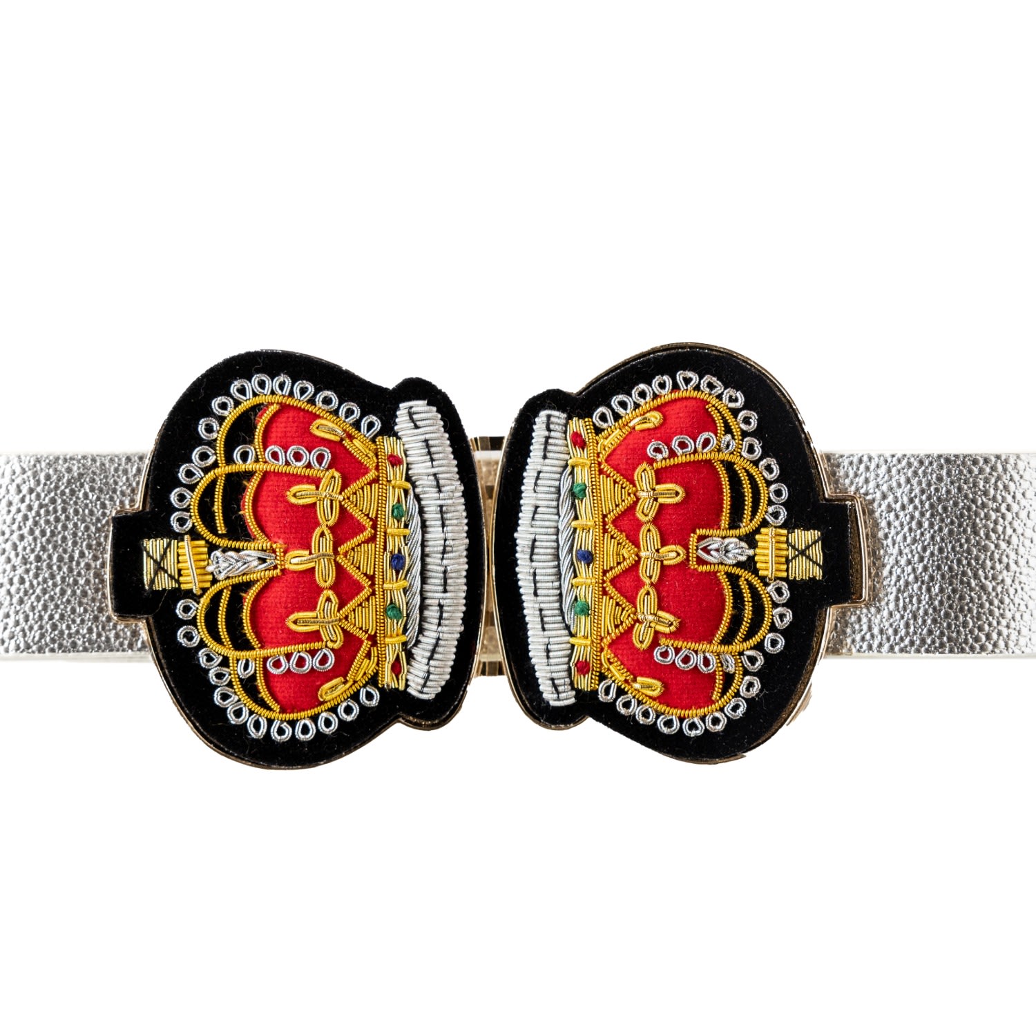 Women’s Silver Drama Queen Belt And Buckle Love, Ceil