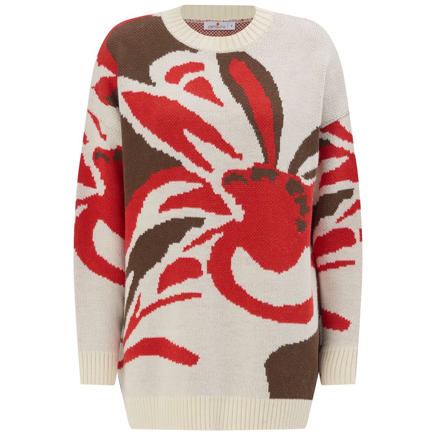Peraluna Women's Polina  Floral Long Pullover In Multicolor