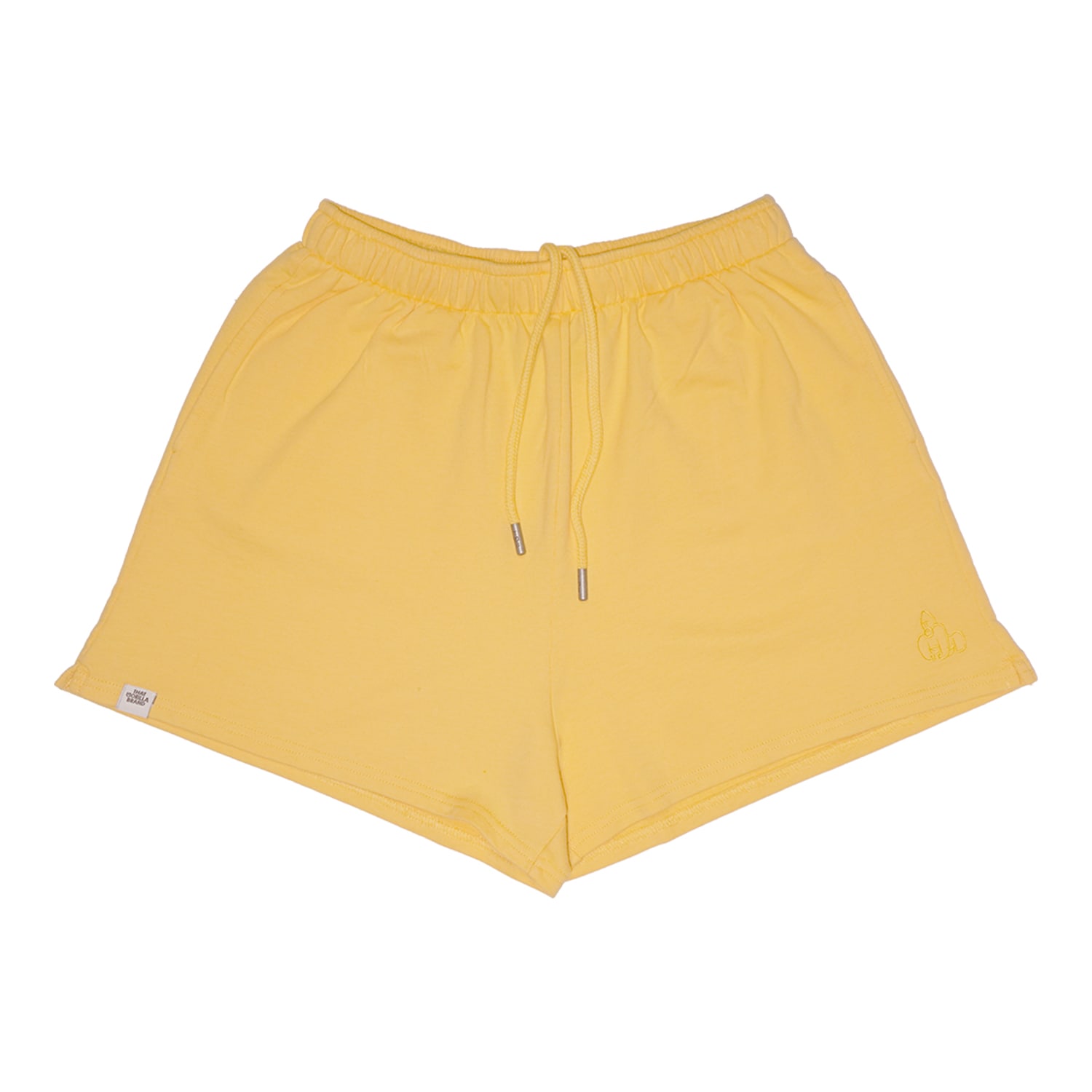 Yellow / Orange Mutanda Women’s Gorilla Shorts - Amber Large That Gorilla Brand