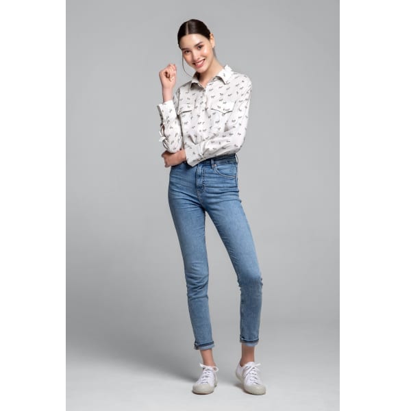 Rumour London Kenya Zebra Print Shirt In Print