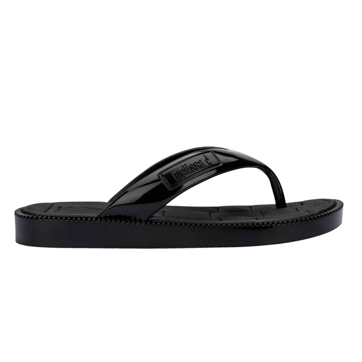 Melissa Free Water Resistant Flip Flop In Black