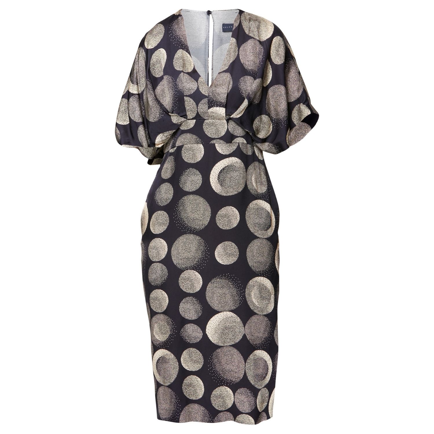 Helen Mcalinden Women's Eabha Navy & Ivory Print Dress In Multi