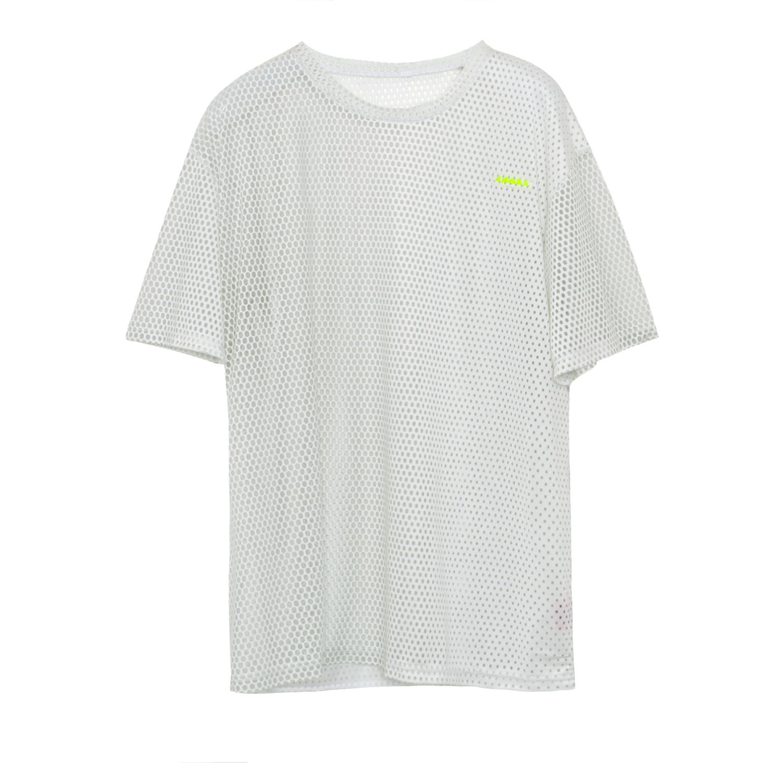 Paloma Lira Men's White Cyber Punk Tee In White