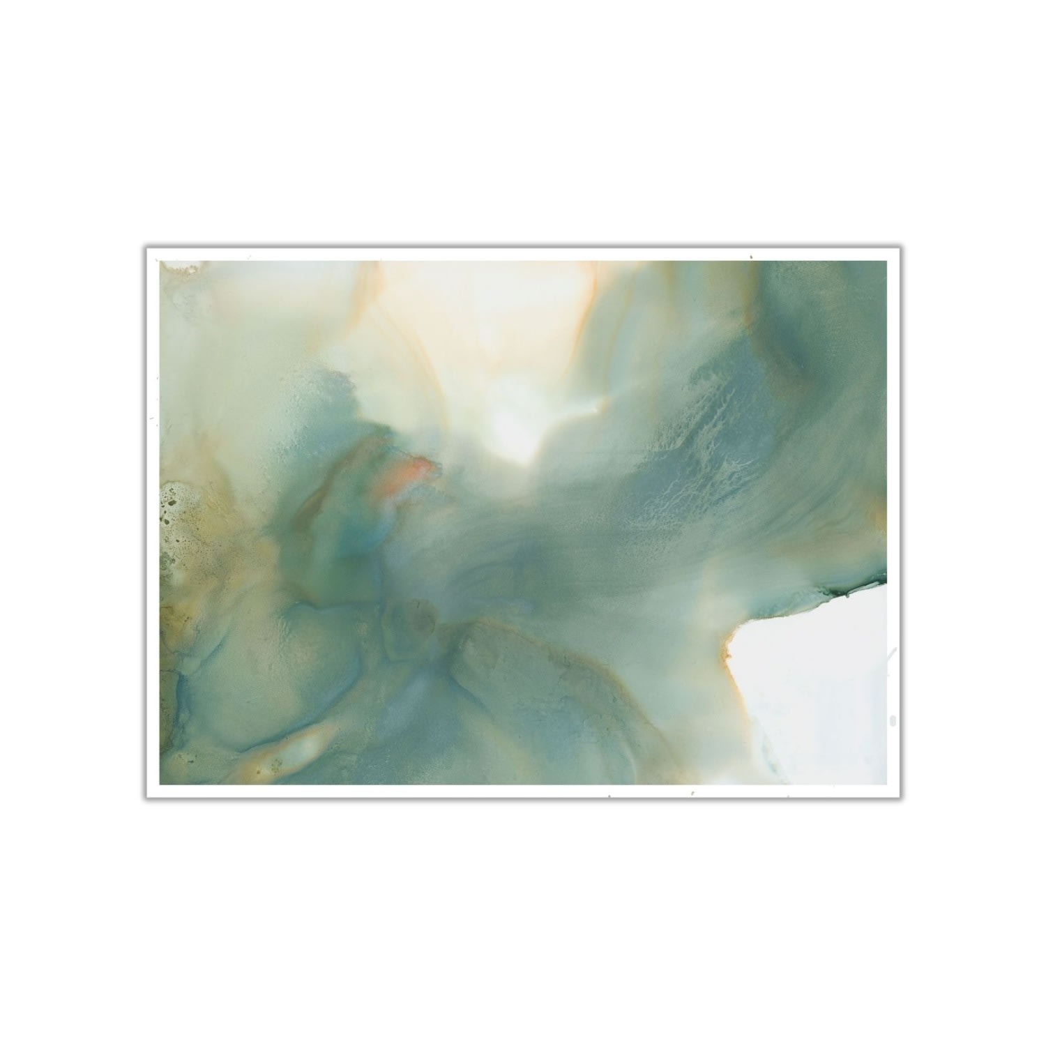 Art By Affie Green Crest - A2 Fine Art Print In Green