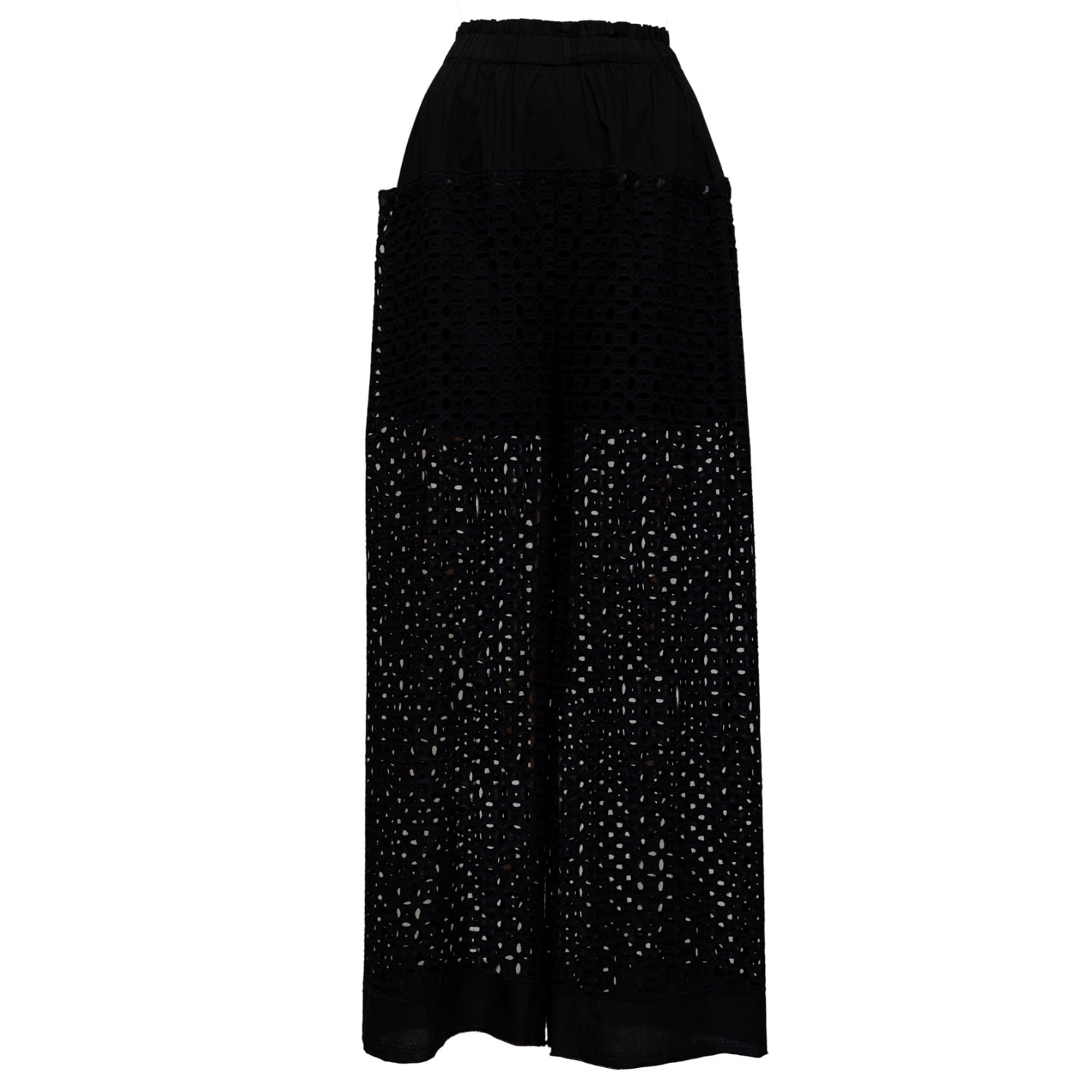 Artista Women's Rice Black Wide Leg Pants In Black
