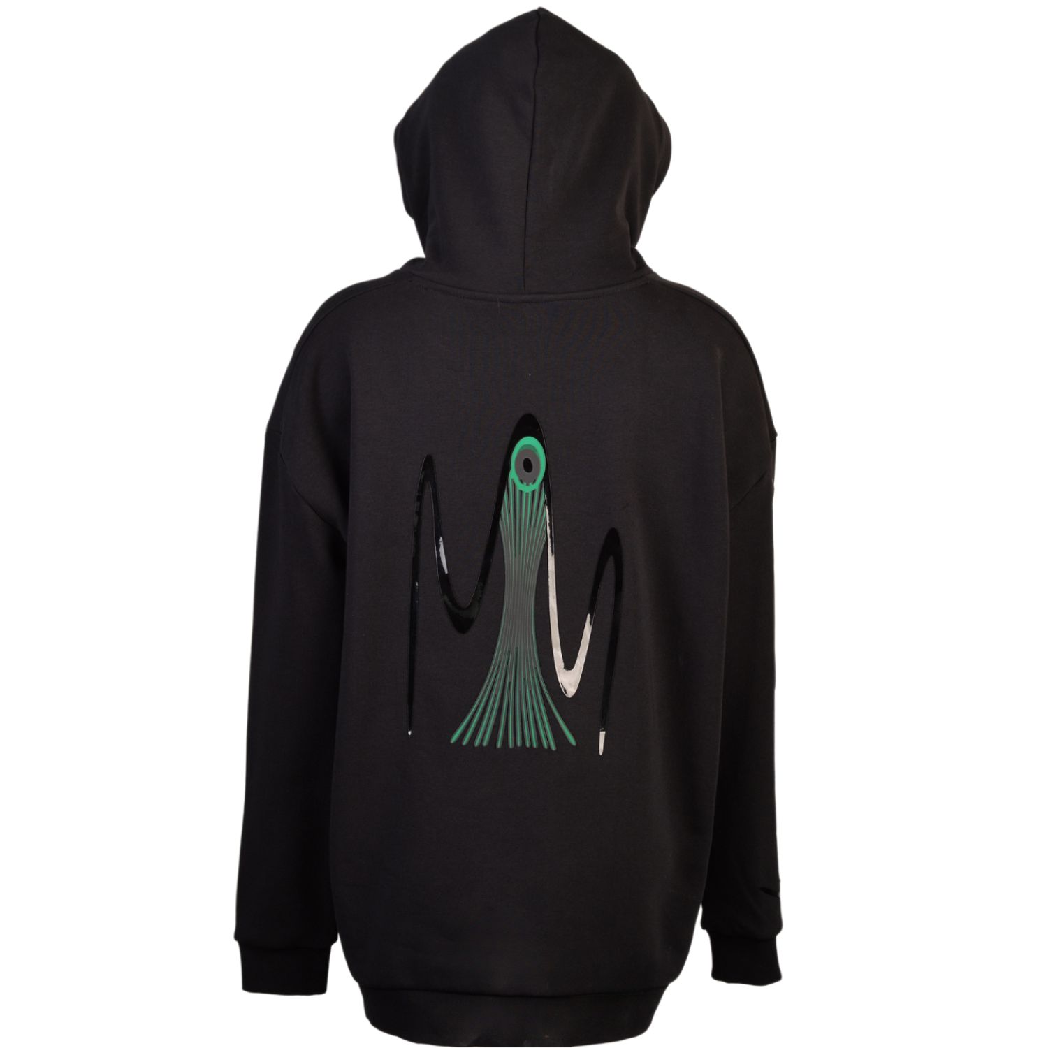 Joy-es Women's Black Pesce Hoodie In Black