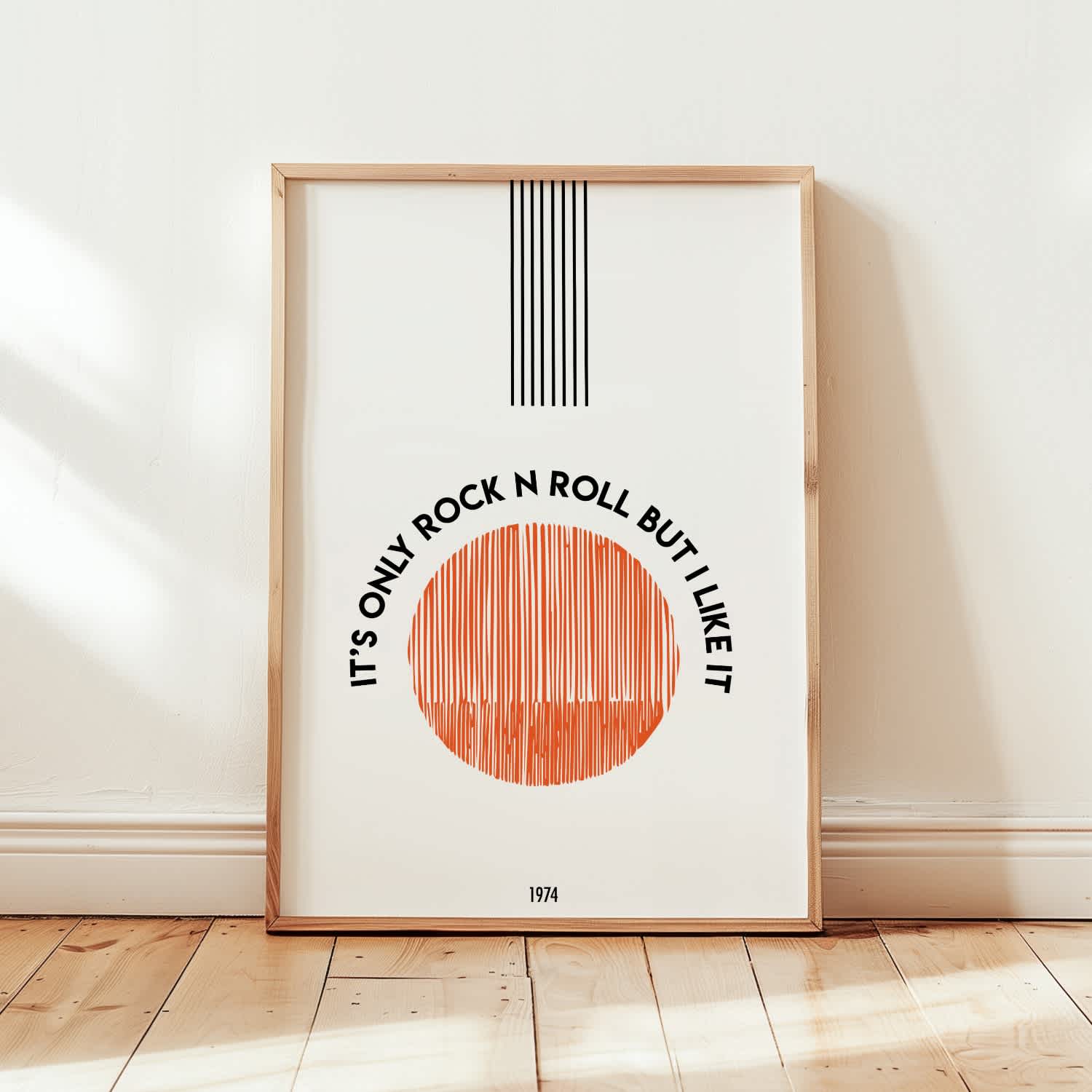 It's Only Rock N Roll But I Like It Rolling Stones Music Art Print