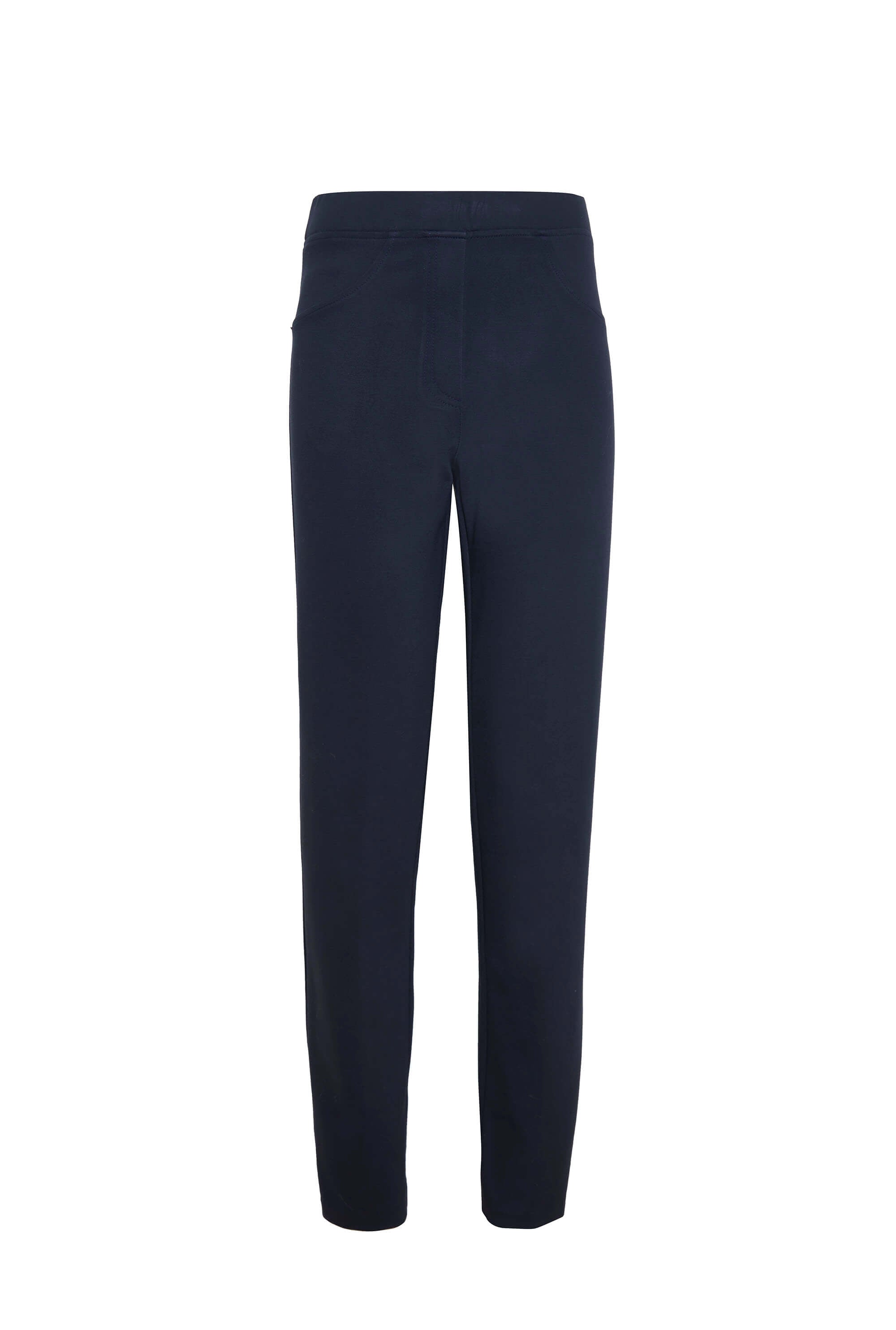 Blue Cigarette Crepe Pants