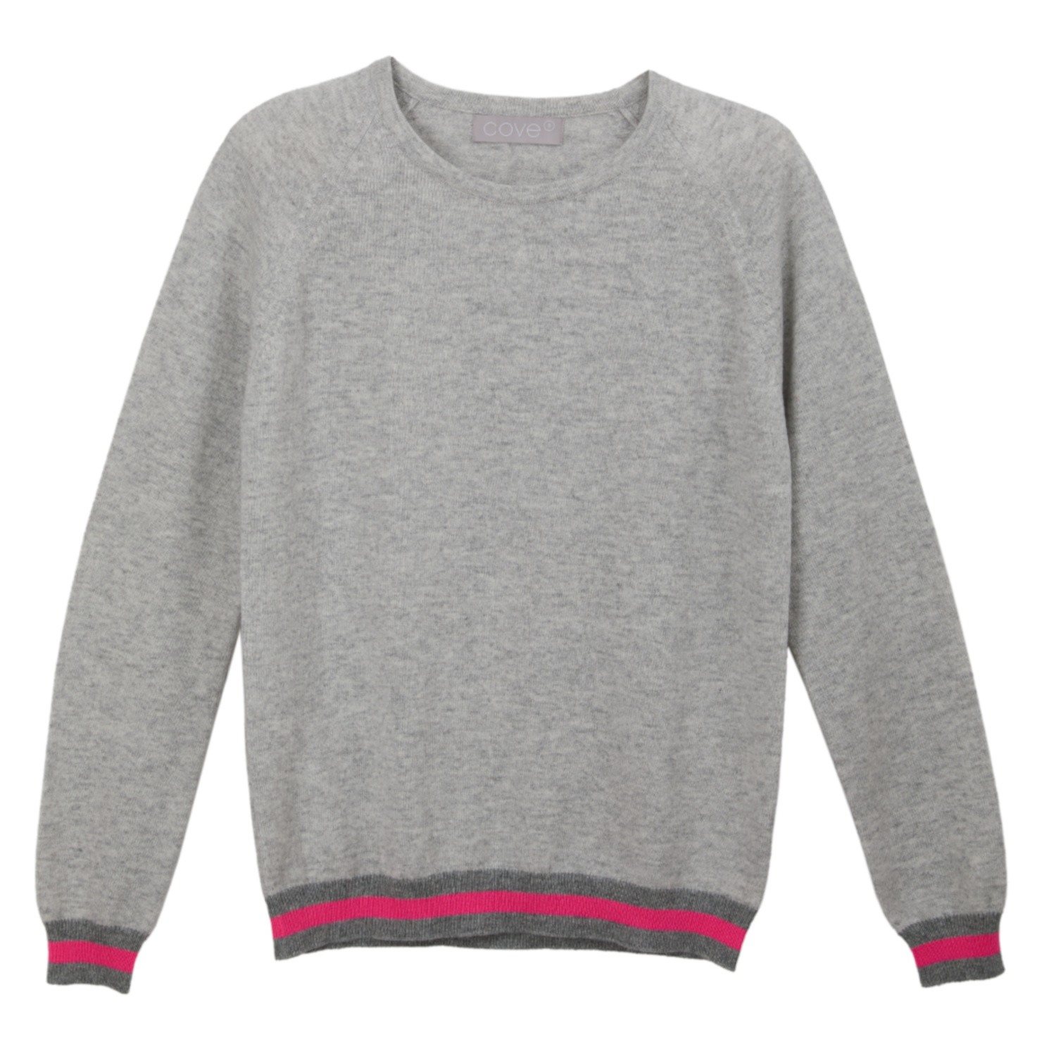 Cove Women's Philly Grey Cashmere Jumper In Grey