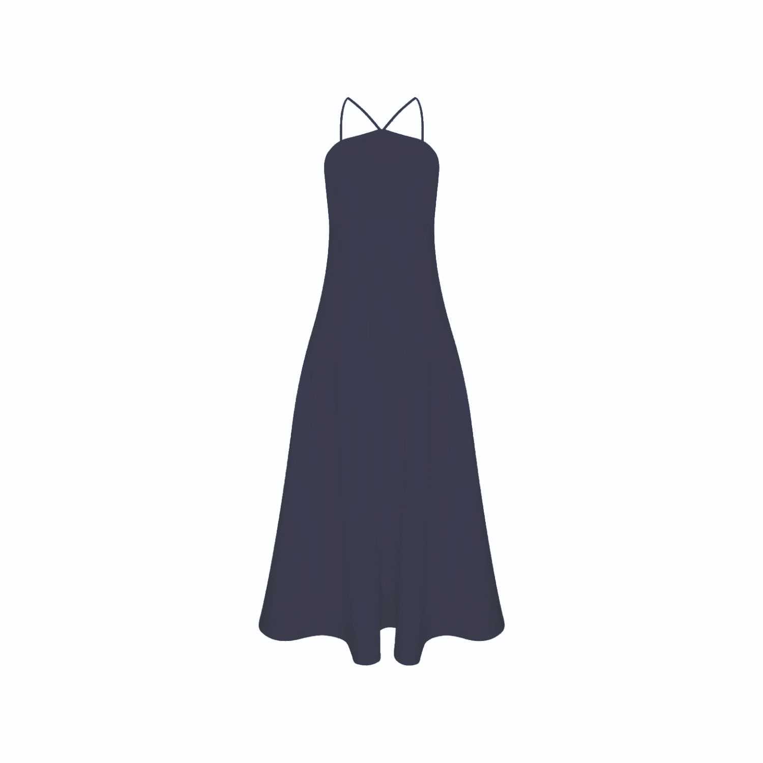 Nazli Ceren Women's Riley Midi Dress In Midnight Blue
