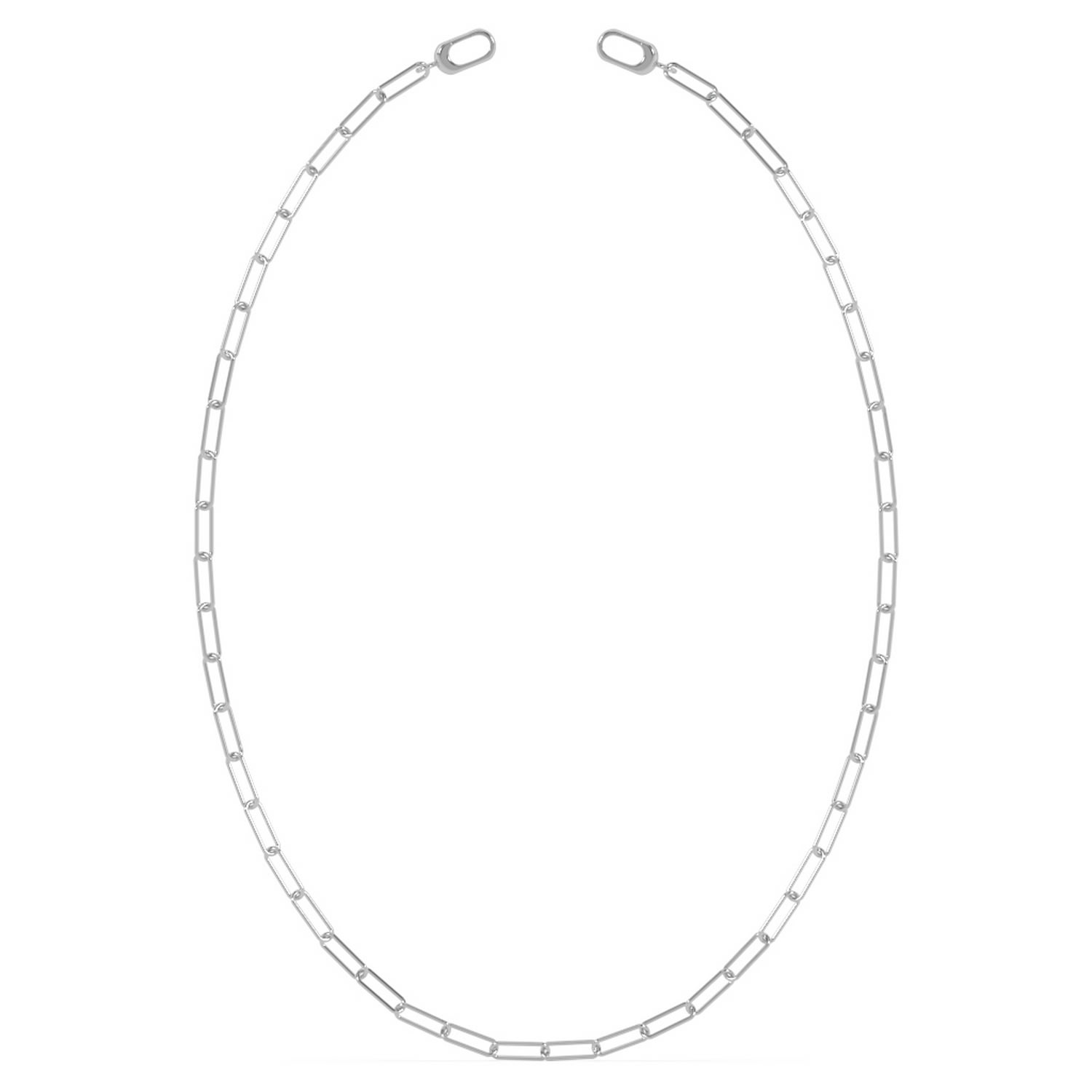 Oni Fine Jewelry Women's Silver Baby Clip Necklace In Metallic
