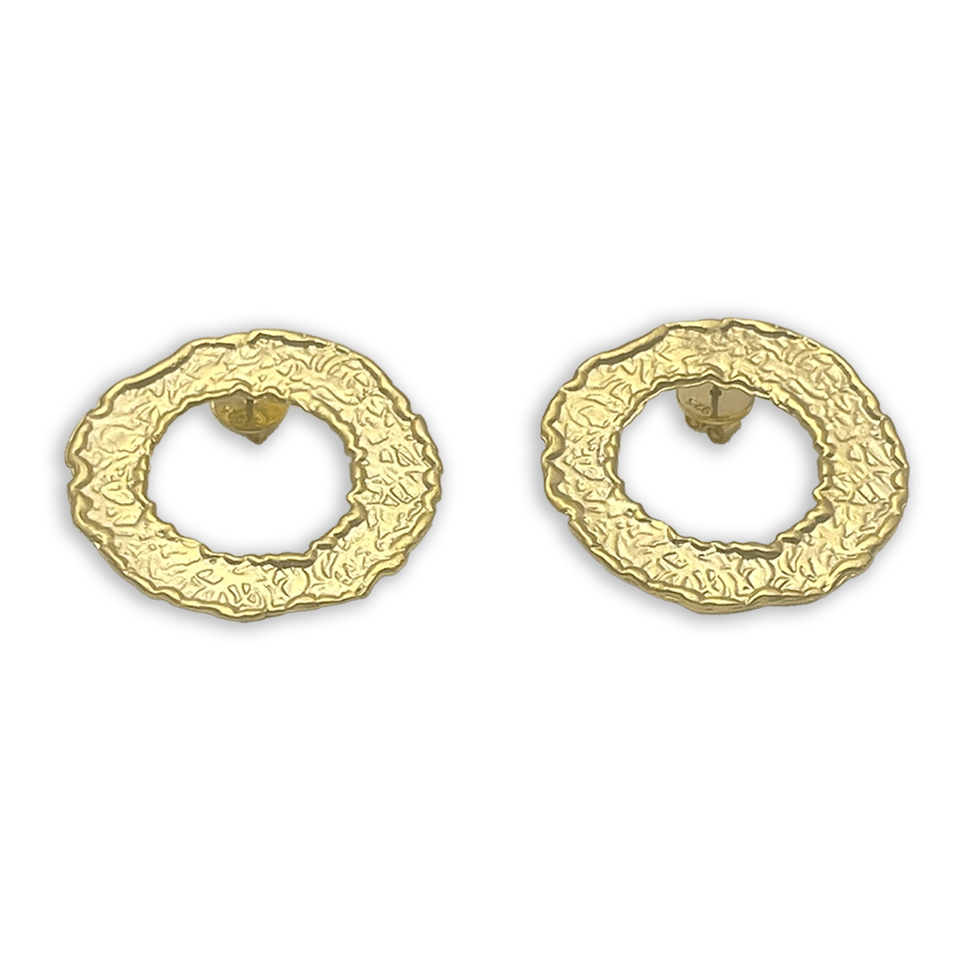Eunoé Women's Gold Aro Earrings