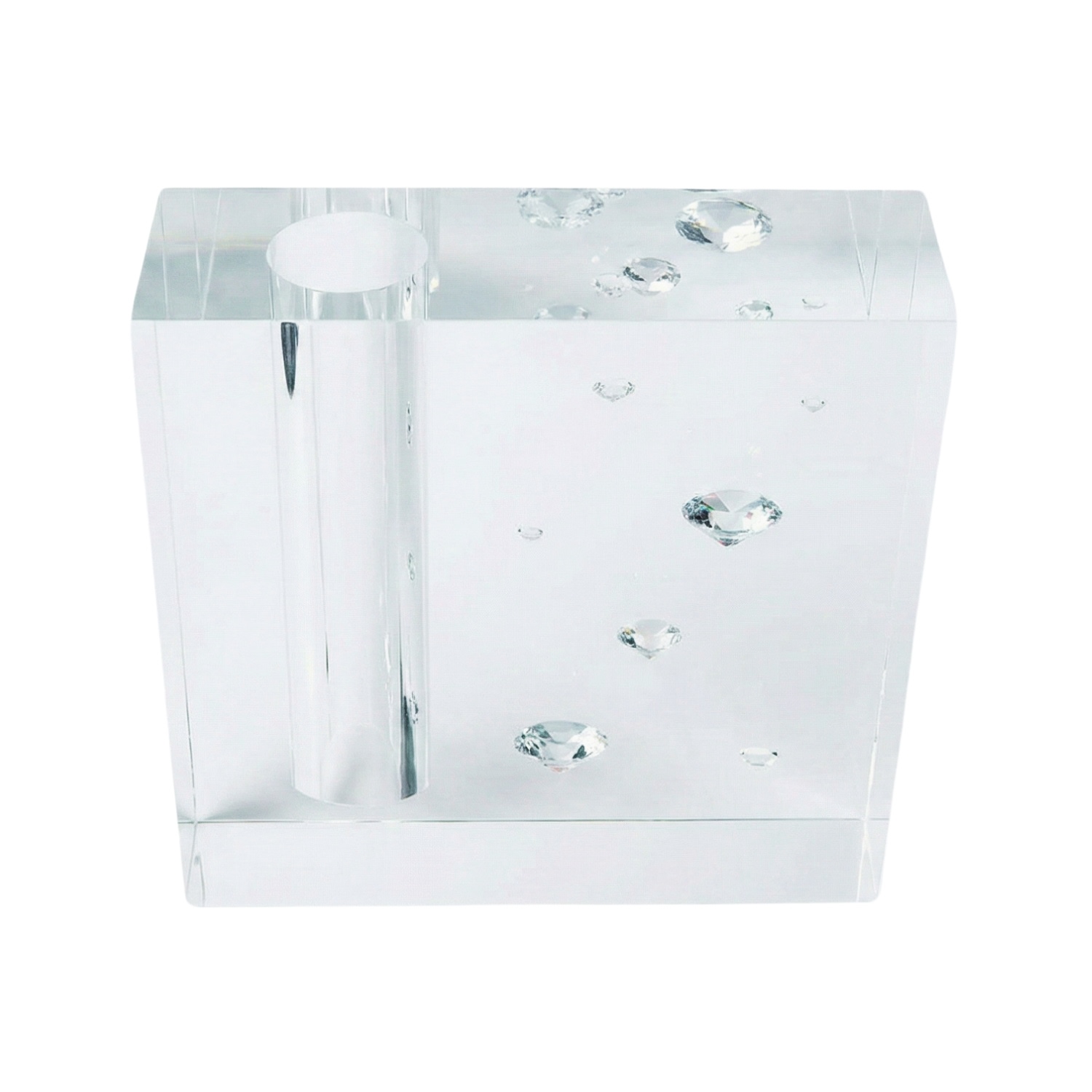 Iostudio Silver / Neutrals Flower Vase Ropos