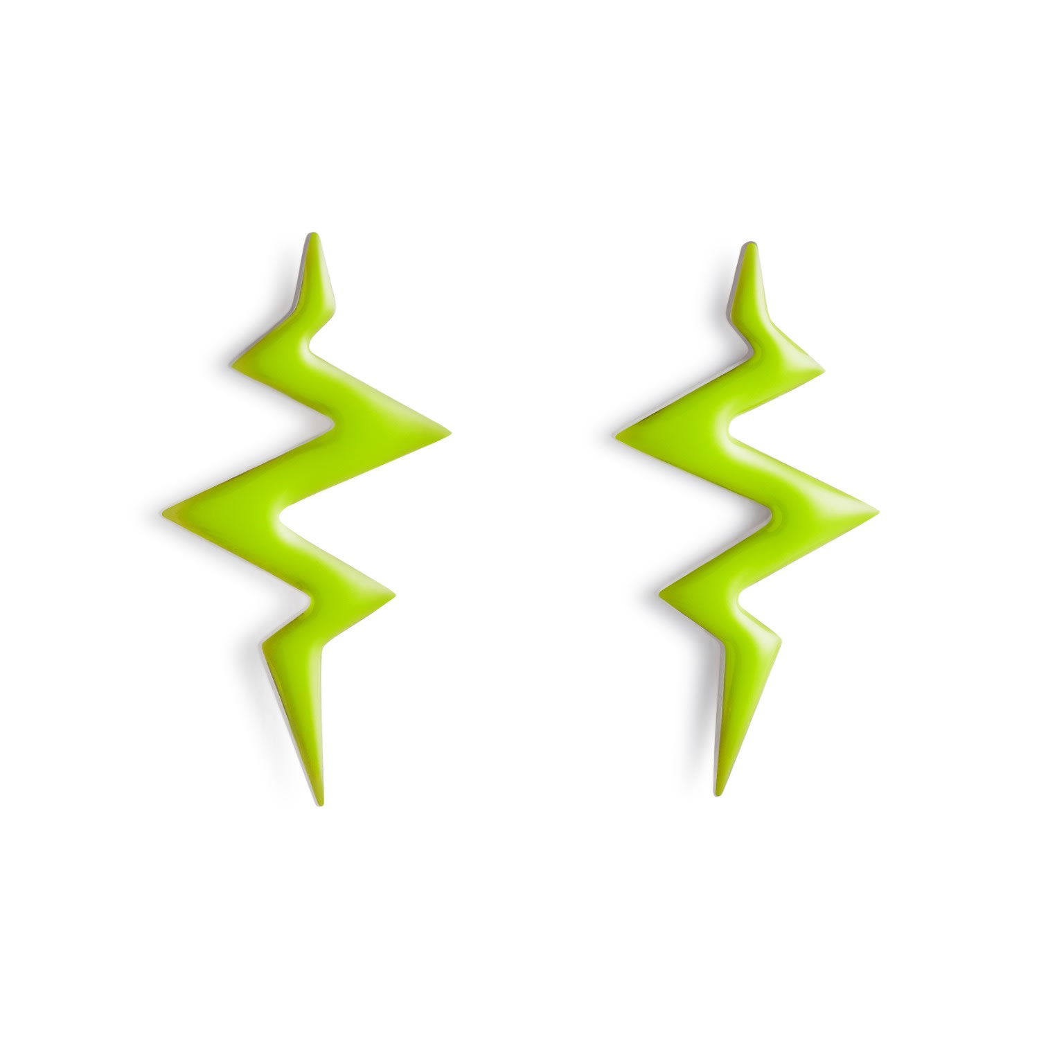 Toolally Women's Mini Beats- Lime Green Enamel