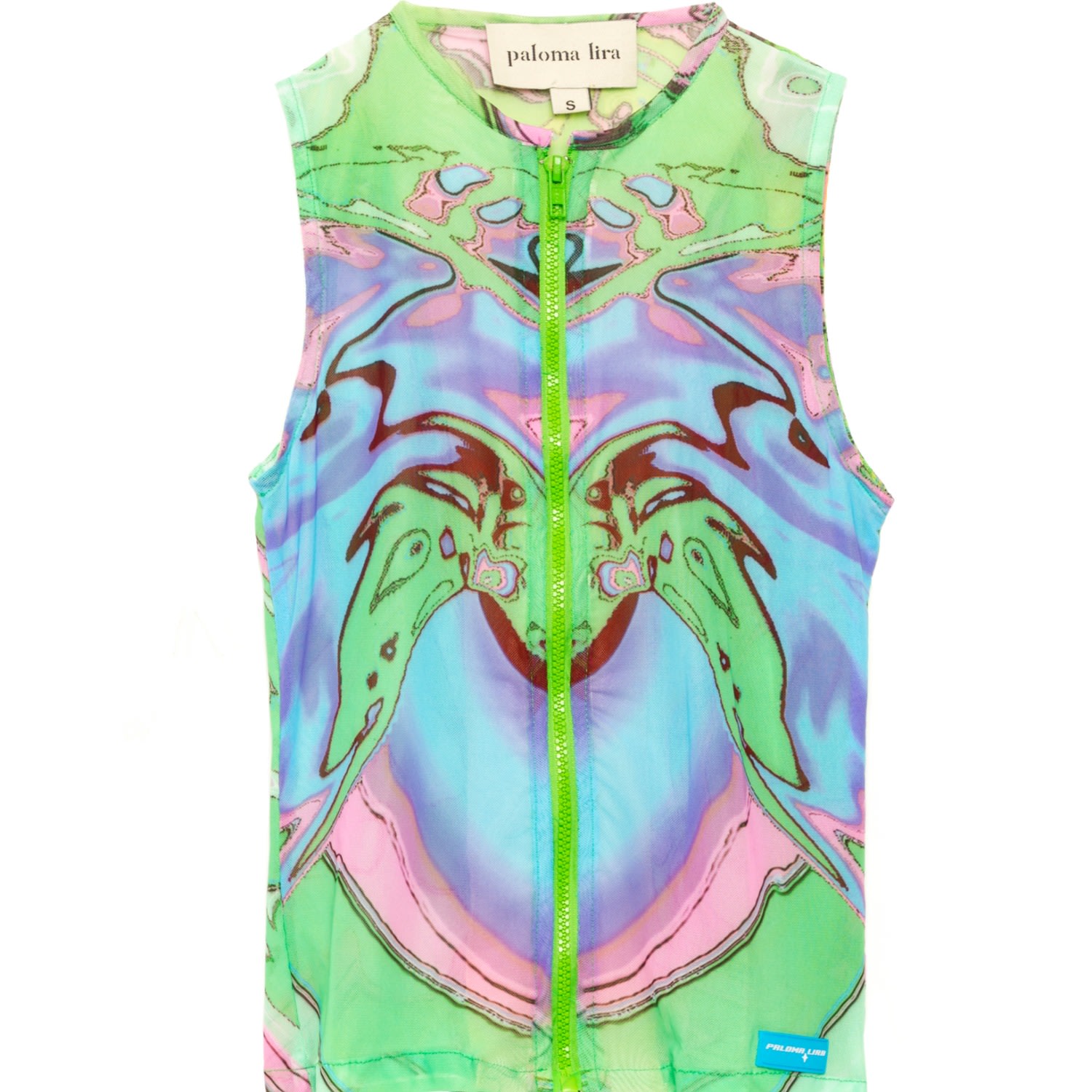 Women’s Green Alien Top Medium Paloma Lira