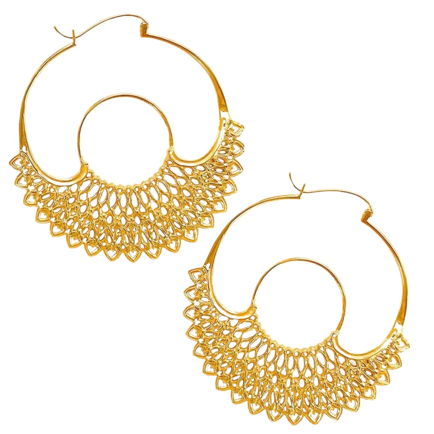 Women’s Gold Dreamer Hoops Astor & Orion