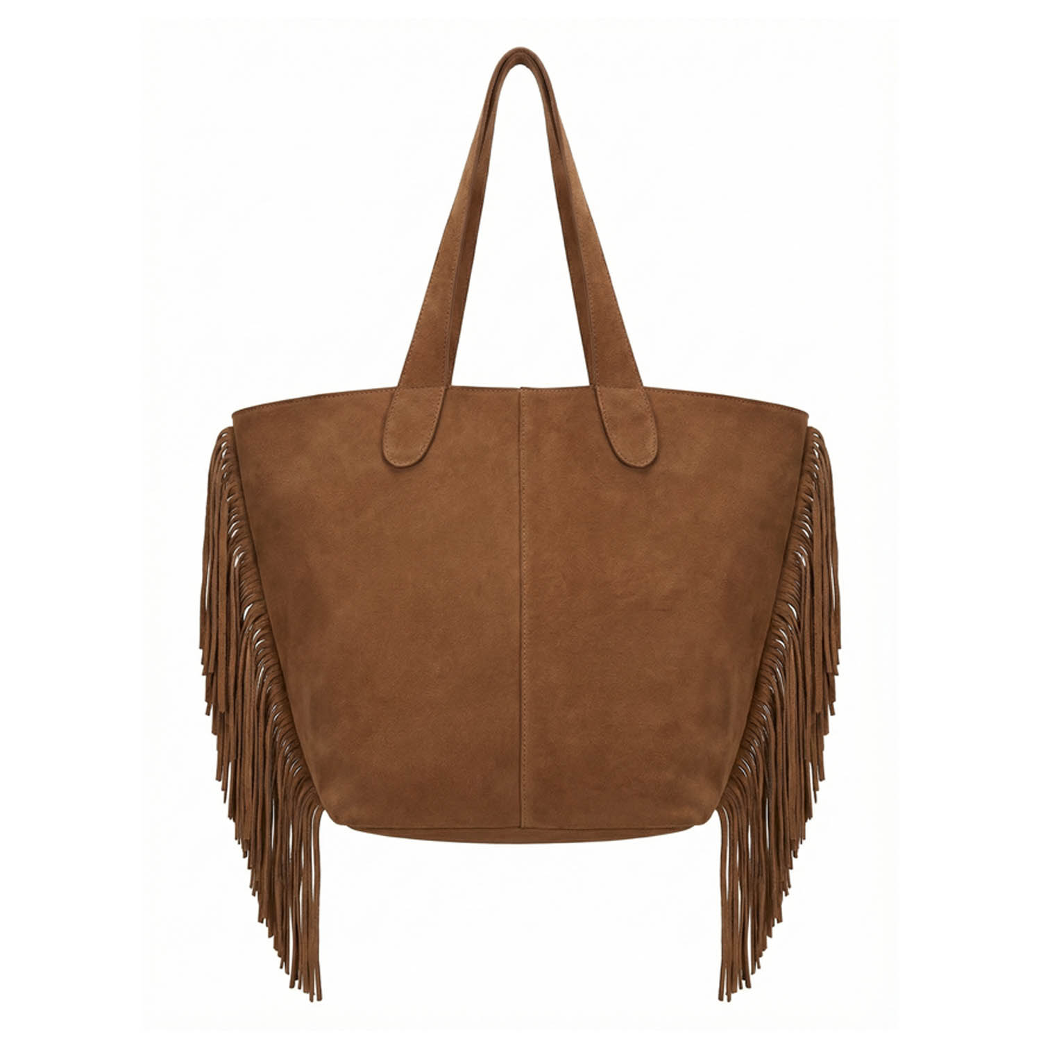 Women's Neutrals Vancouver Soft Suede Tote - Camel | One Size | Nooki Design
