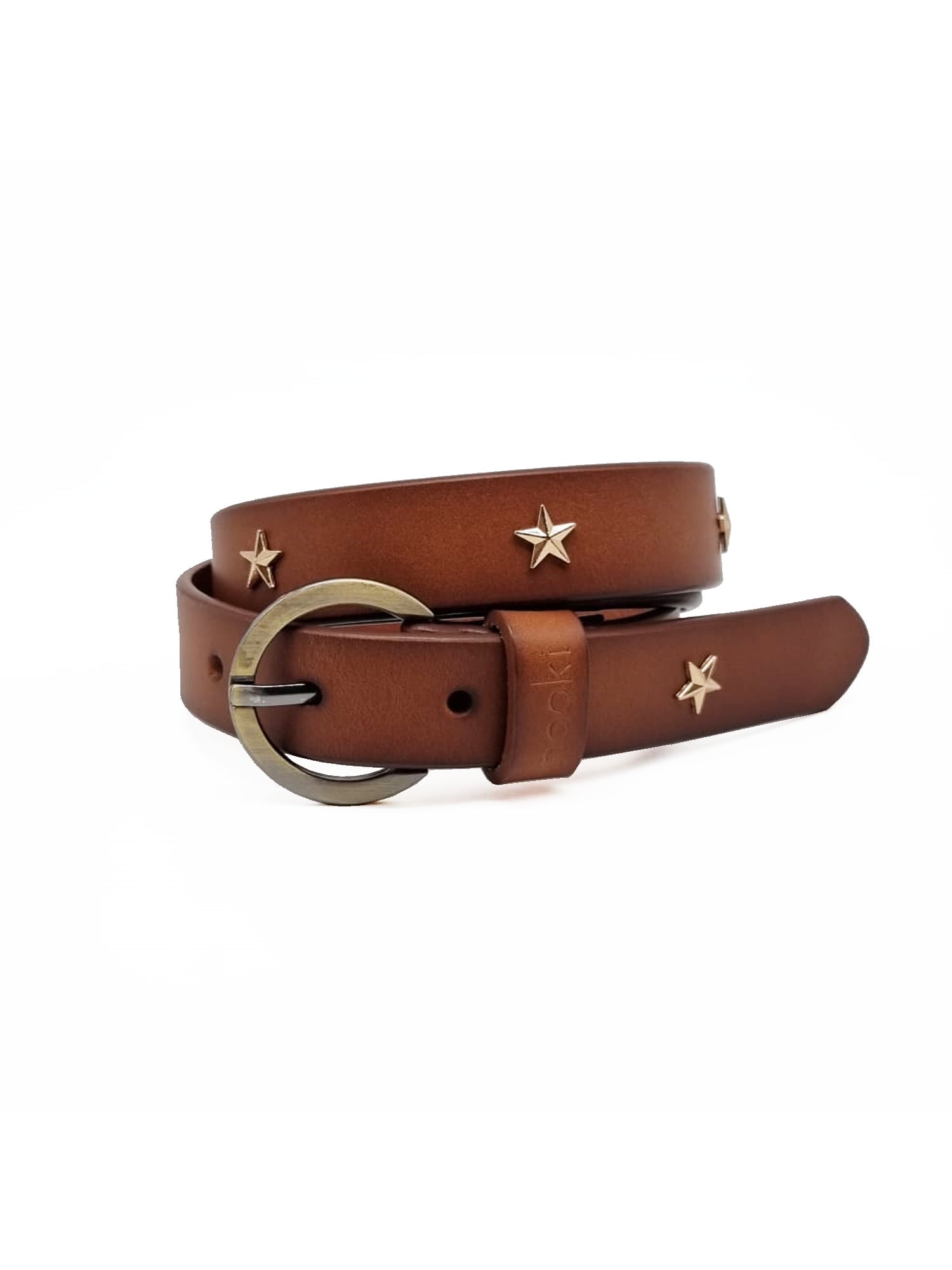 Nooki Design Women's Brown Calisto Star Belt In Tan In Brown