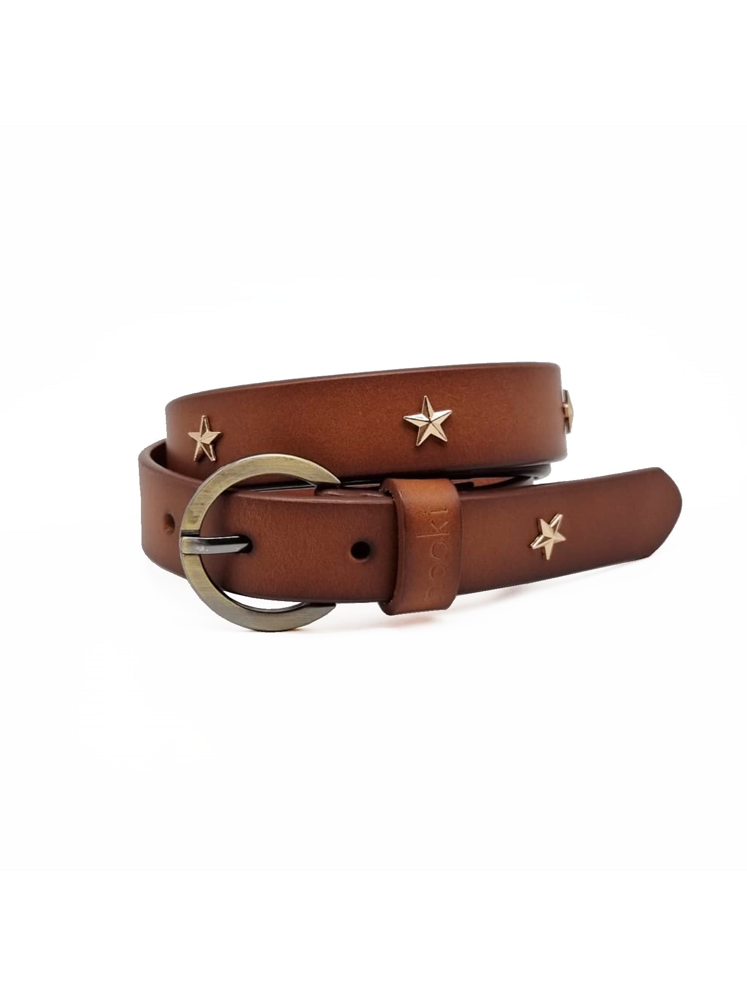 Women’s Brown Calisto Star Belt In Tan 28" Nooki Design