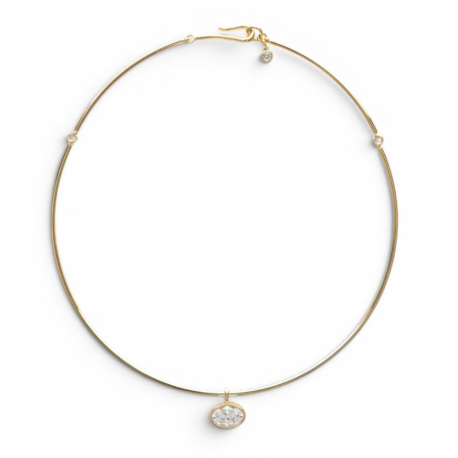 Women's Gold Chelsea Collar Necklace | Miss Cecilia