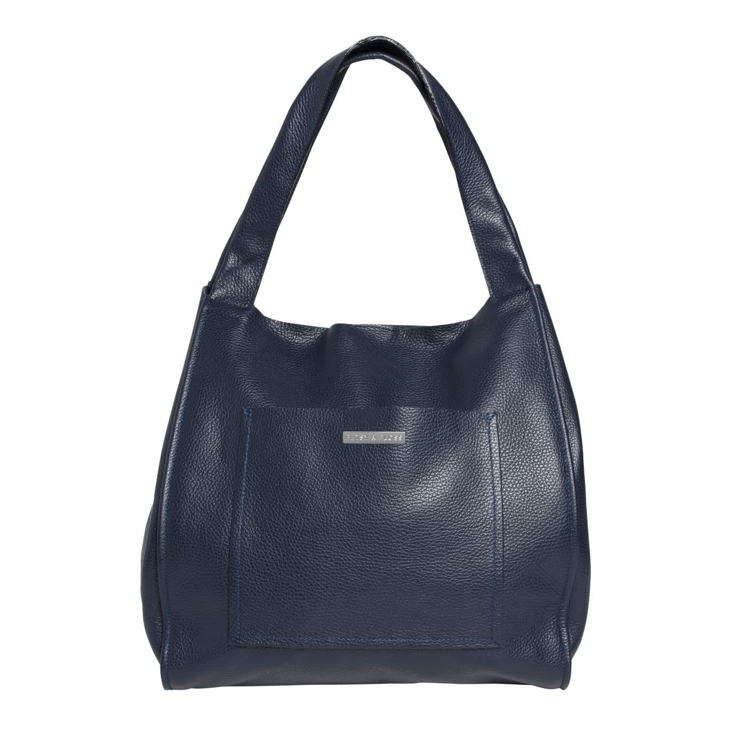blue shopper bag