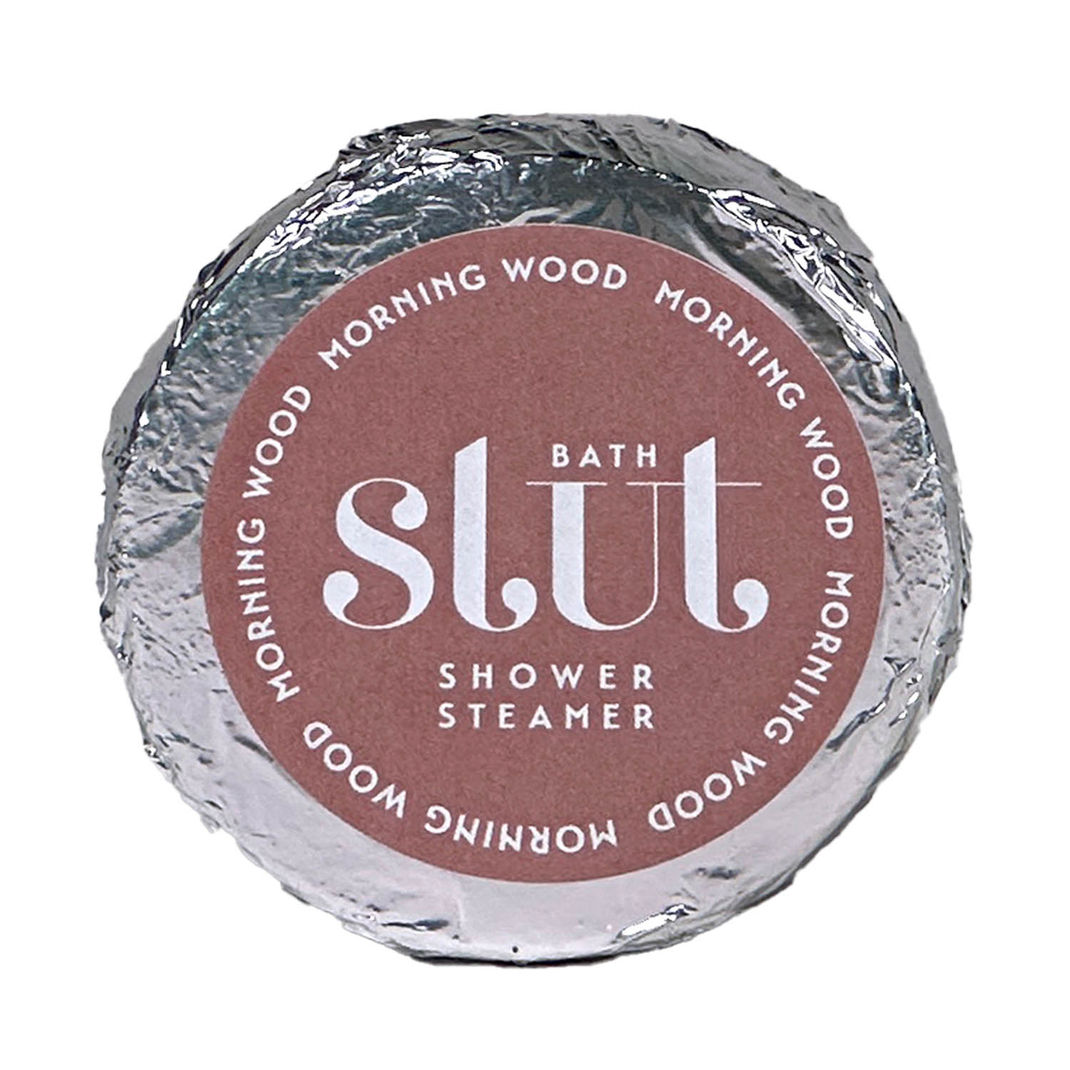 Brown Aromatic Shower Steamers - Ten-Pack - Morning Wood - Bergamot Cedarwood Cypress Bath Slut