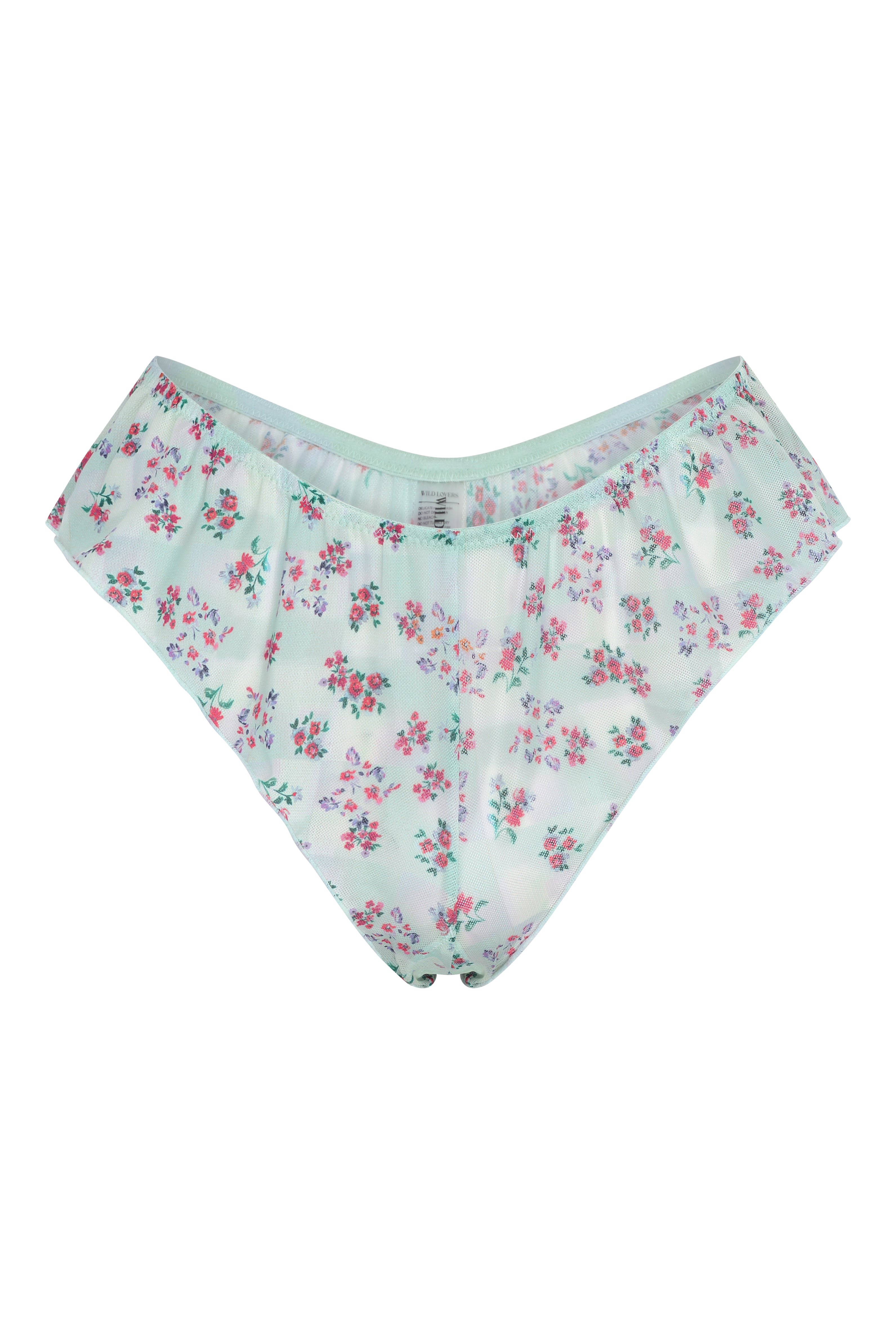 Wild Lovers London Women's Blue Chloe French Knickers In Blue