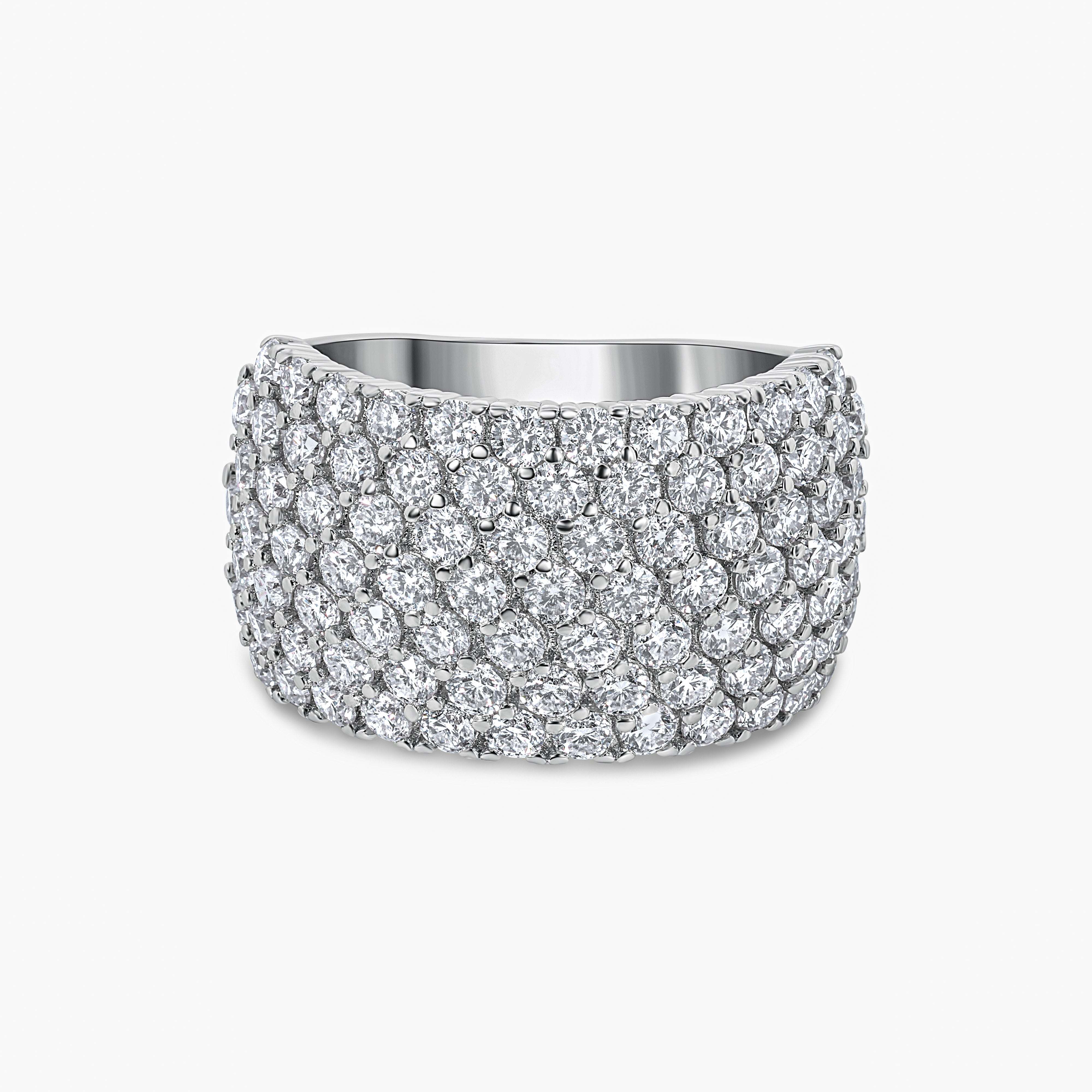 Viviana Halil Women's The Esmé Moissanite Ring In Sterling Silver