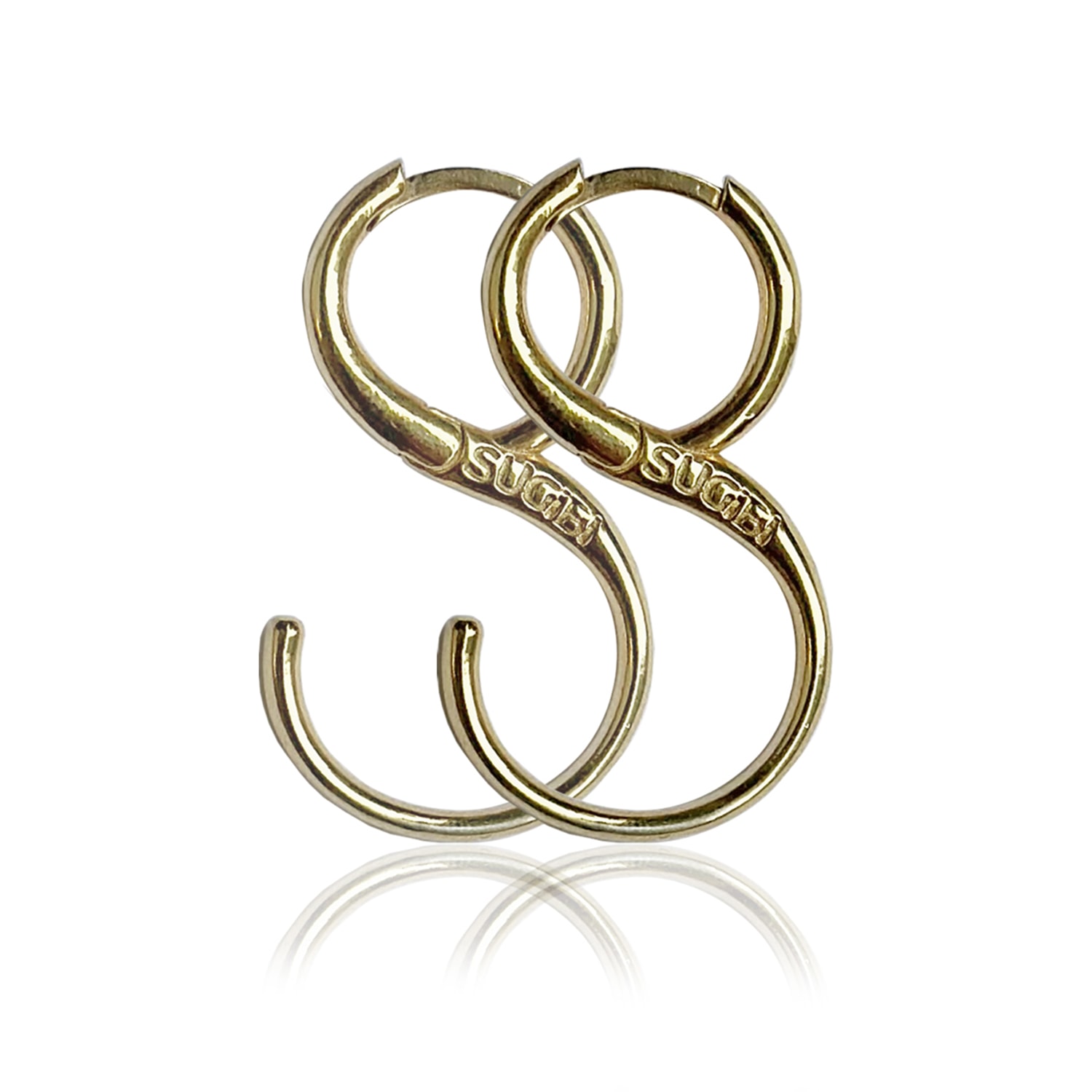 Women’s Gold Sugibi Earrings Sugibi Shop