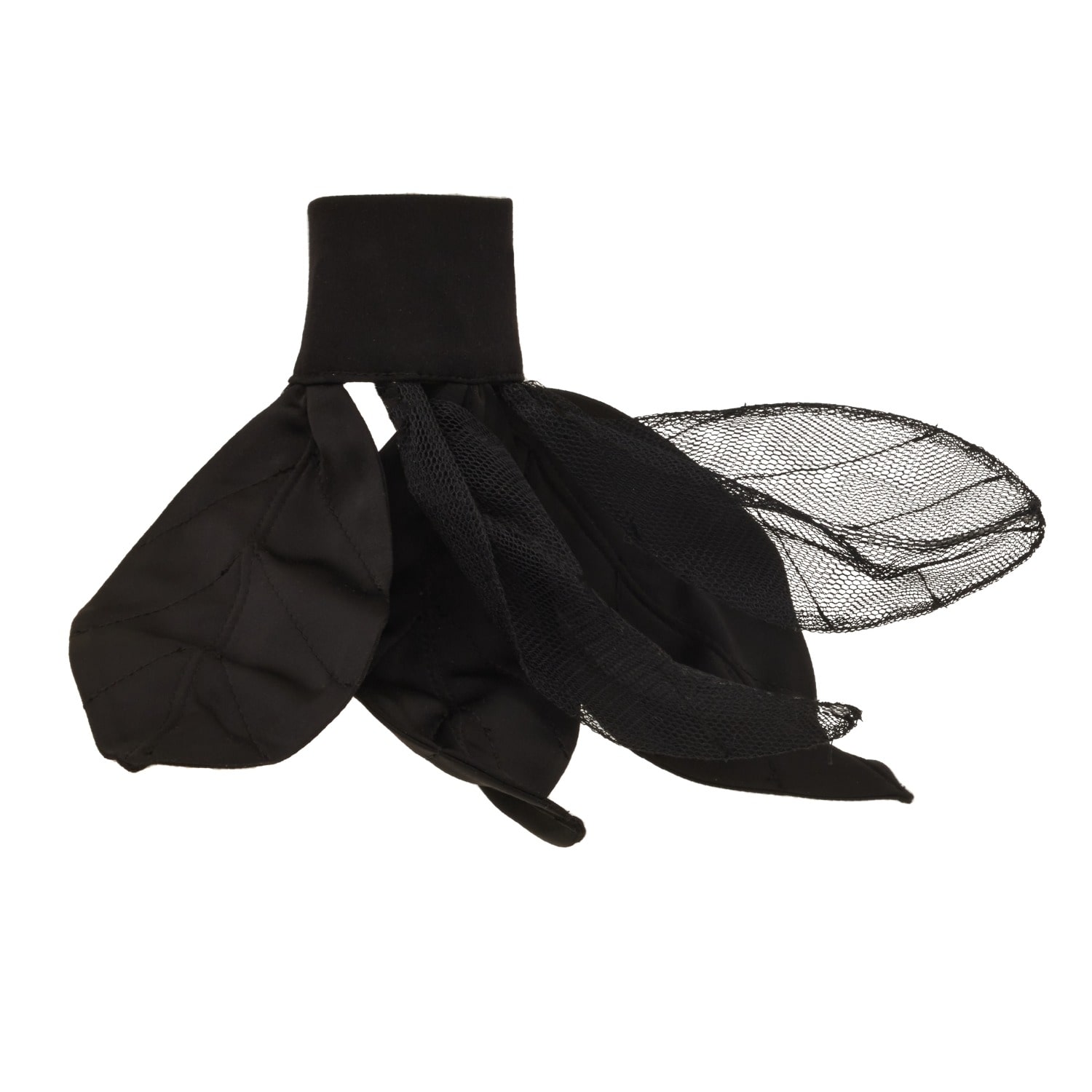Women's Evening Satin Cuff Bracelet - Black | Julia Allert