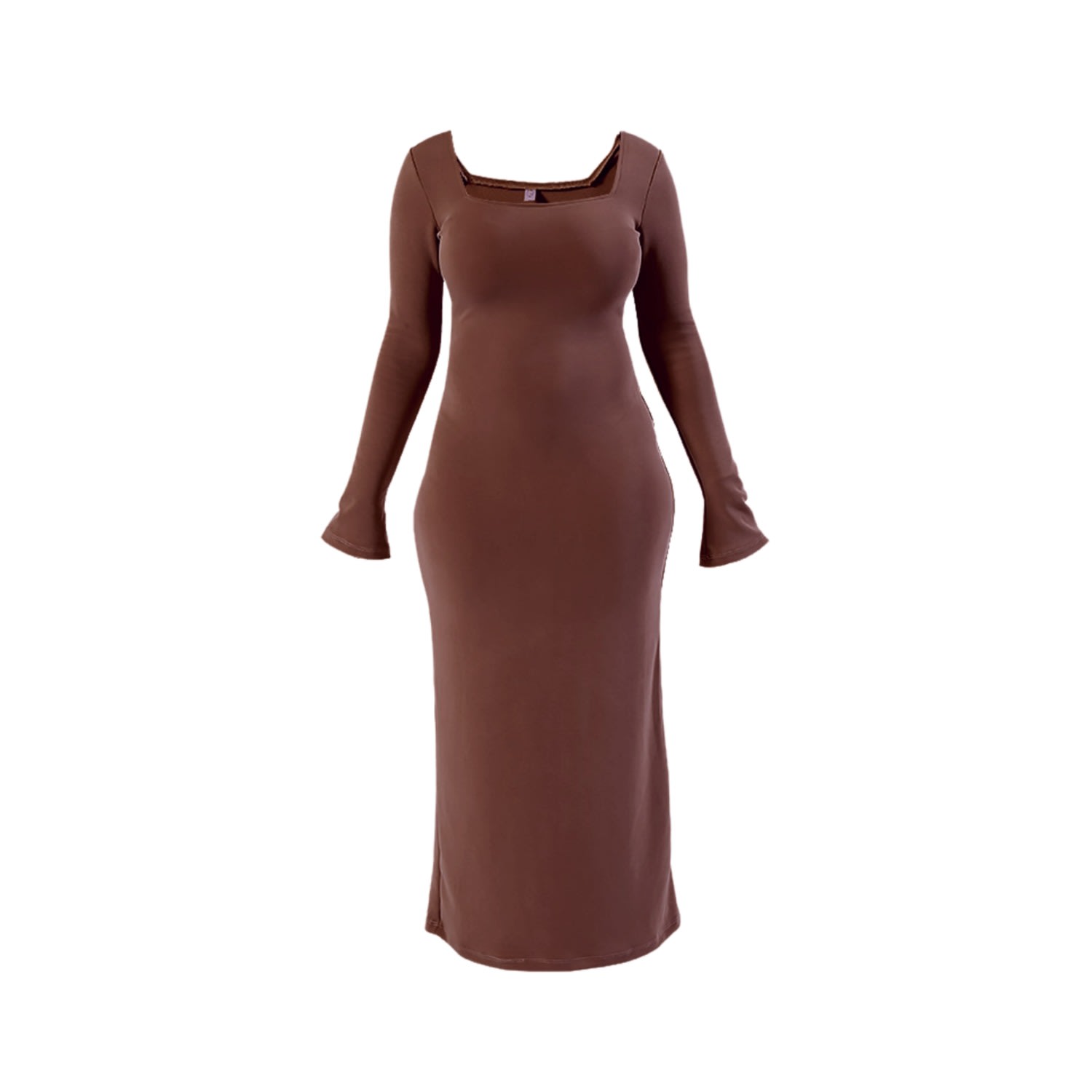 women's red cascades dress - choco extra small only