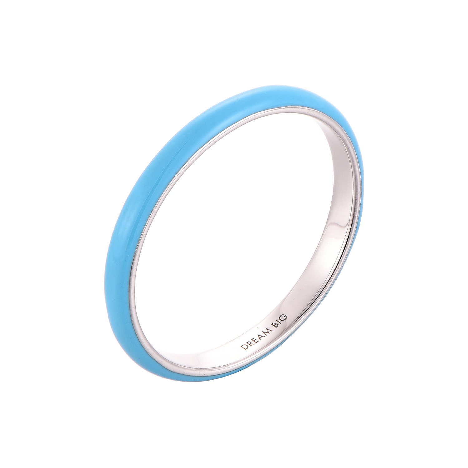 Pinnole Women's Blue Celeste Thin Ring