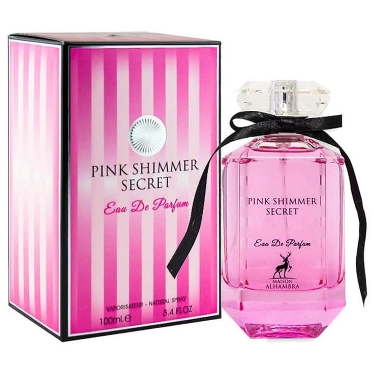 Pink Shimmer Secret 100ml Maison Alhambra