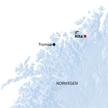 Reiseverlauf Aktivreise Winterträume aus Schnee & Eis