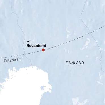 Reiseverlauf Aktivreise Winterzauber am Polarkreis - Tour A