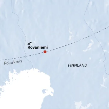 Reiseverlauf Aktivreise Winterzauber am Polarkreis - Tour B