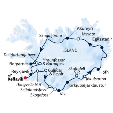 Reiseverlauf Busreise Faszinierendes Wintererlebnis