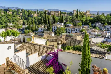 Albaicín mit Alhambra, Granada