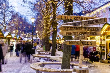 Weihnachtsmarkt, Oslo