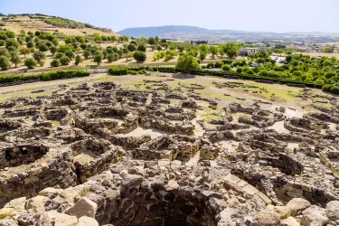 Nuraghe Su Nuraxi, Sardinien