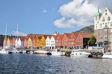 Bergen mit Bryggen