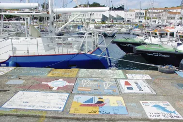 Yachthafen in Horta