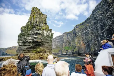 Bootstour bei den Cliffs of Moher